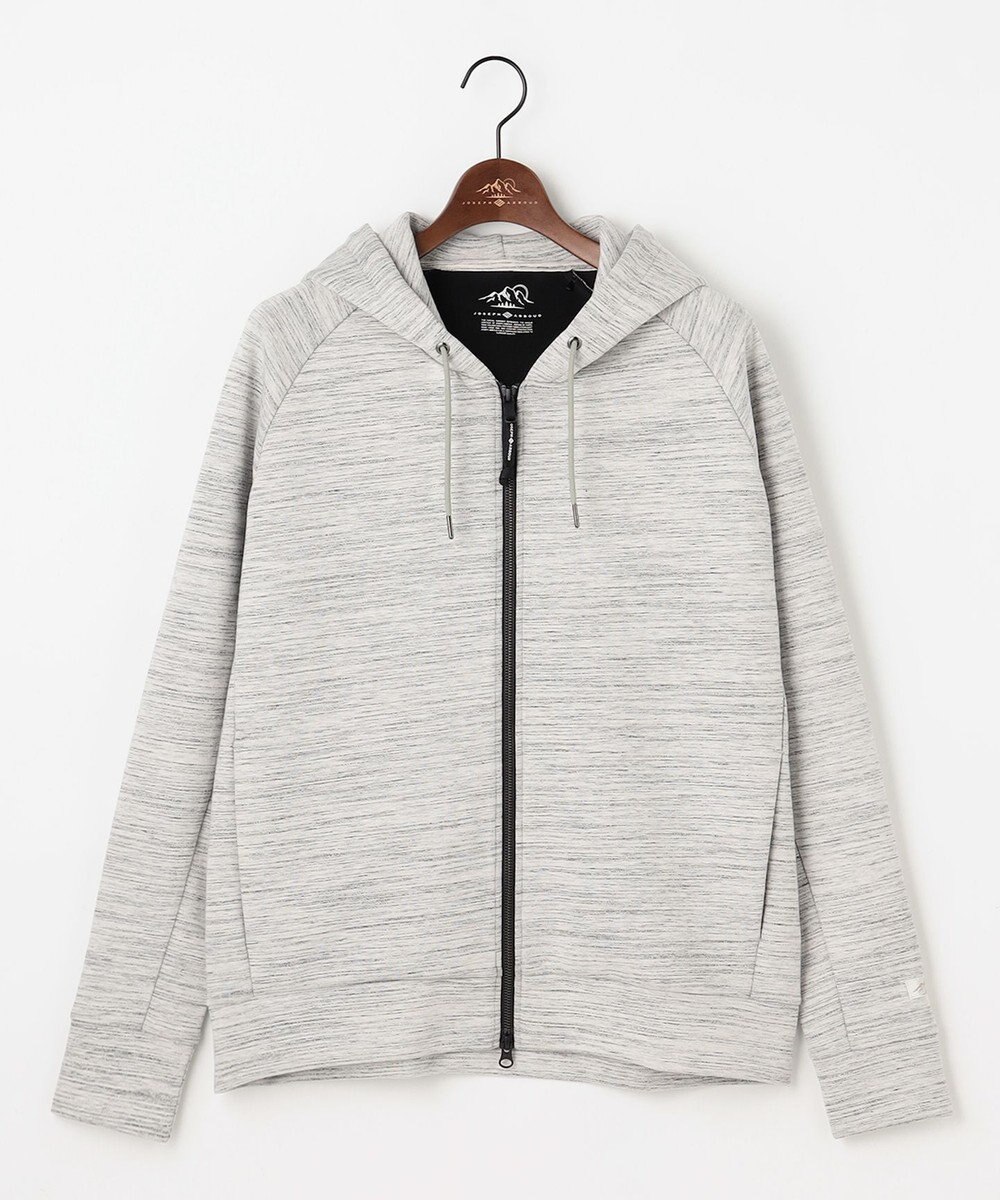 JOSEPH ABBOUD MOUNTAIN 【軽量/ソフト】ソフトダンボールニットジップパーカー 