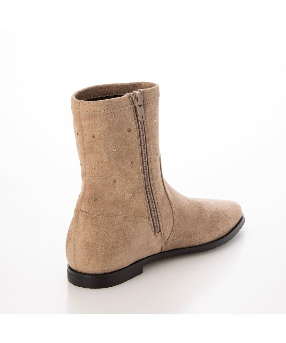 Riz raffinee <Riz raffinee>スタッズ付インヒールブーツ 