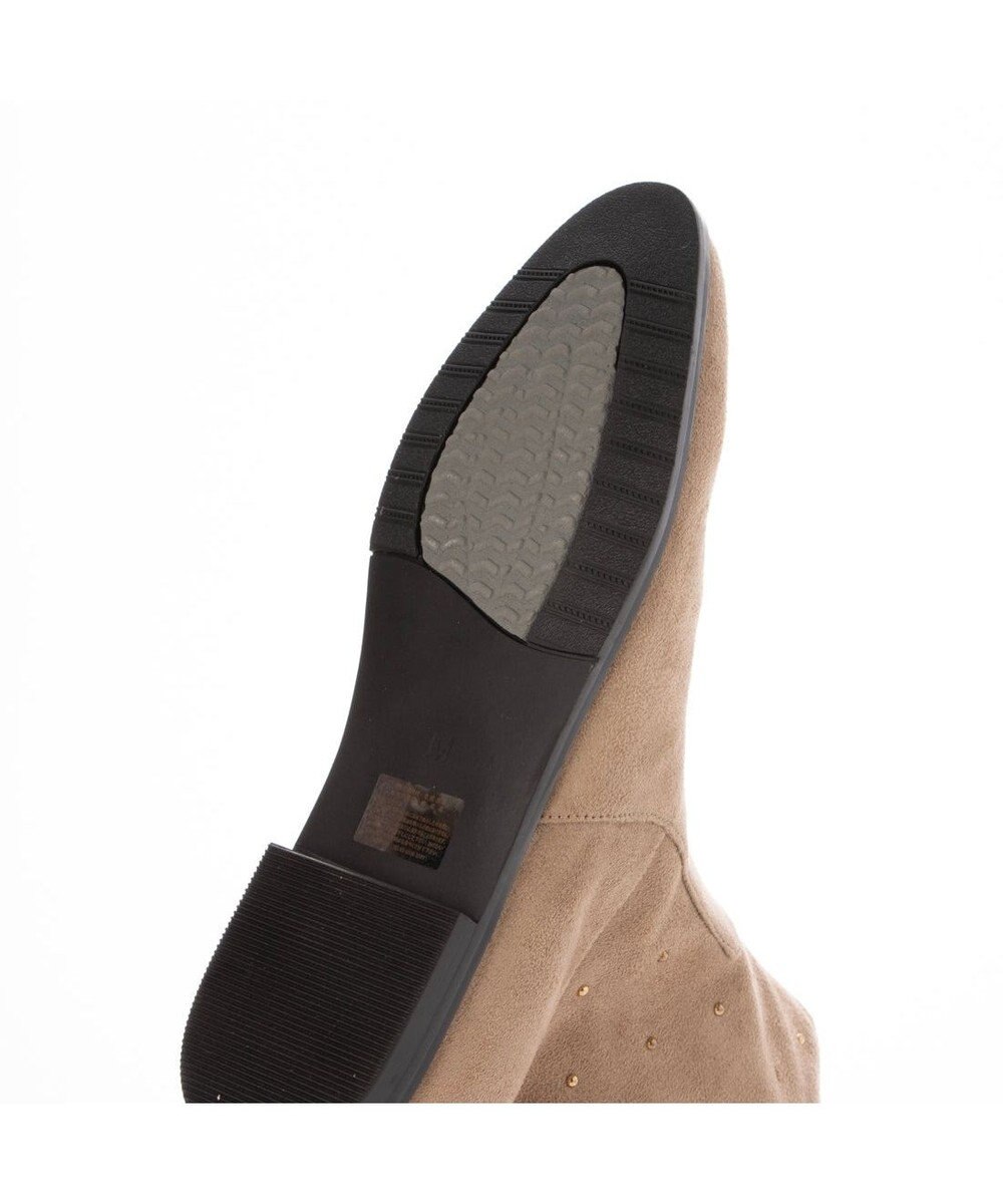 Riz raffinee <Riz raffinee>スタッズ付インヒールブーツ 