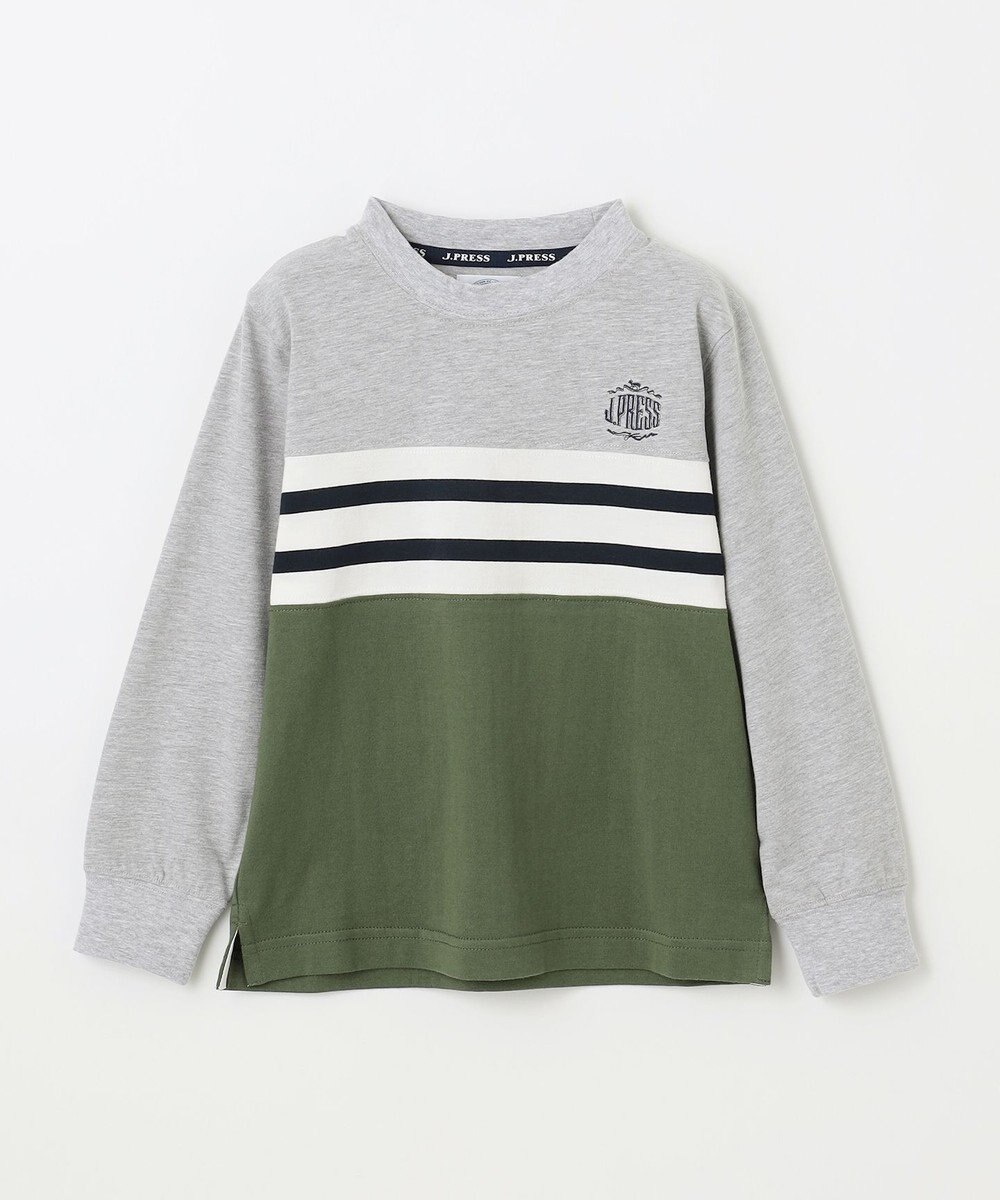 J.PRESS KIDS 【100-130cm】ボーダーミックス カットソー 