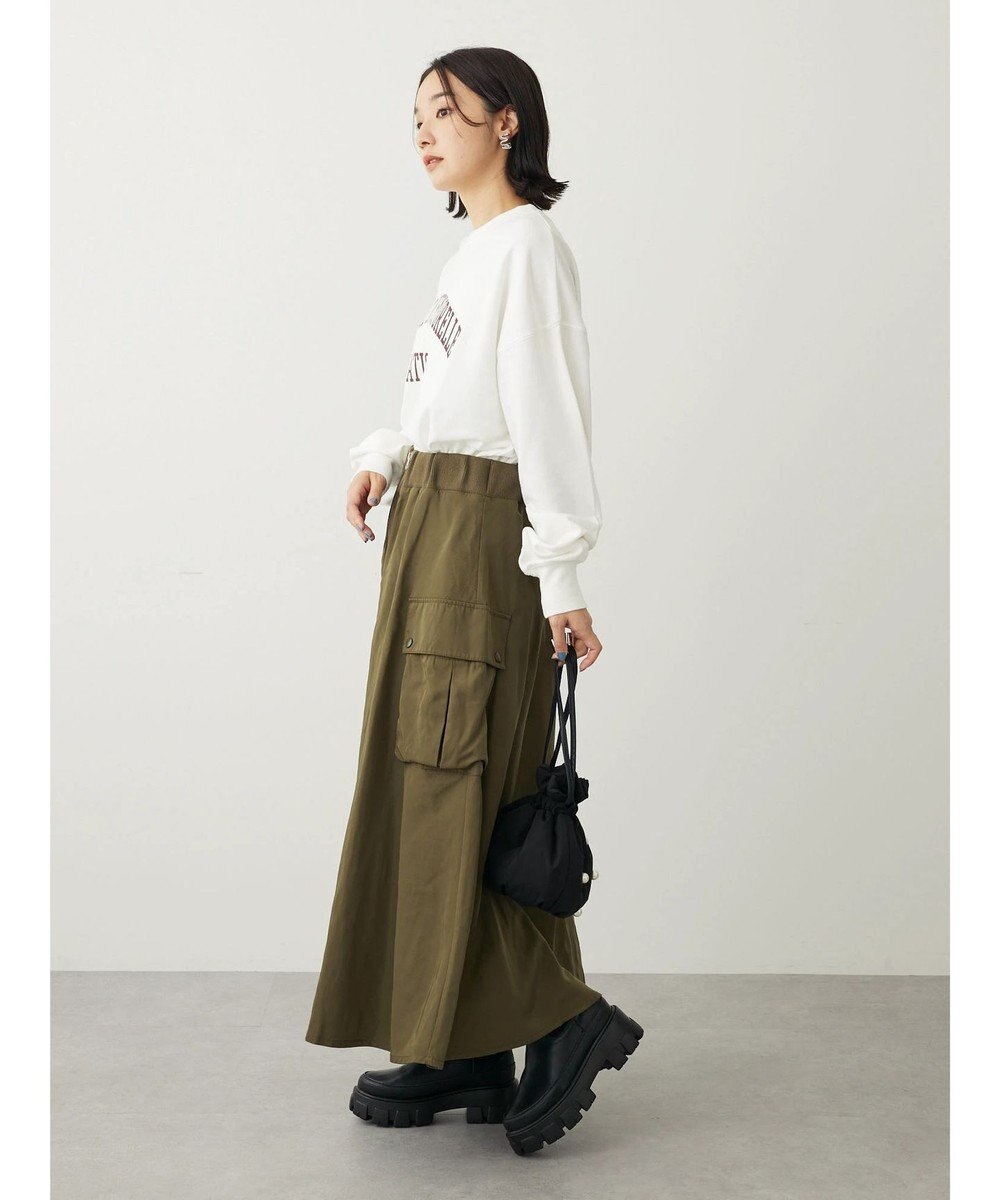 Green Parks アソートロゴ裏毛プルオーバー 