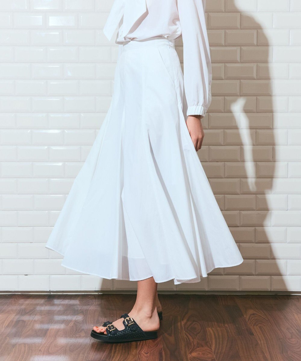 GRACE CONTINENTAL ナイロンボリュームスカート 