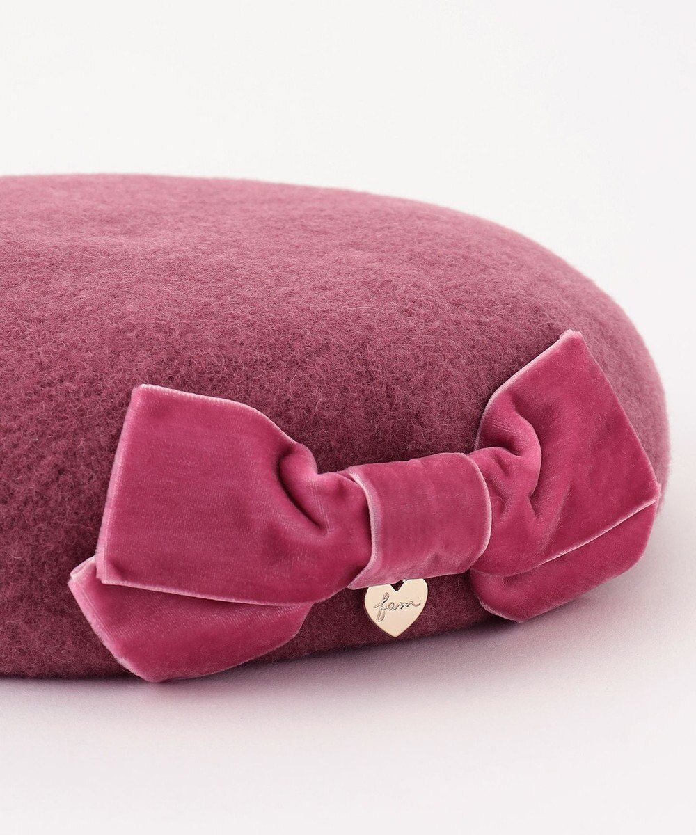 ANY KIDS リボン付き ベレー帽 