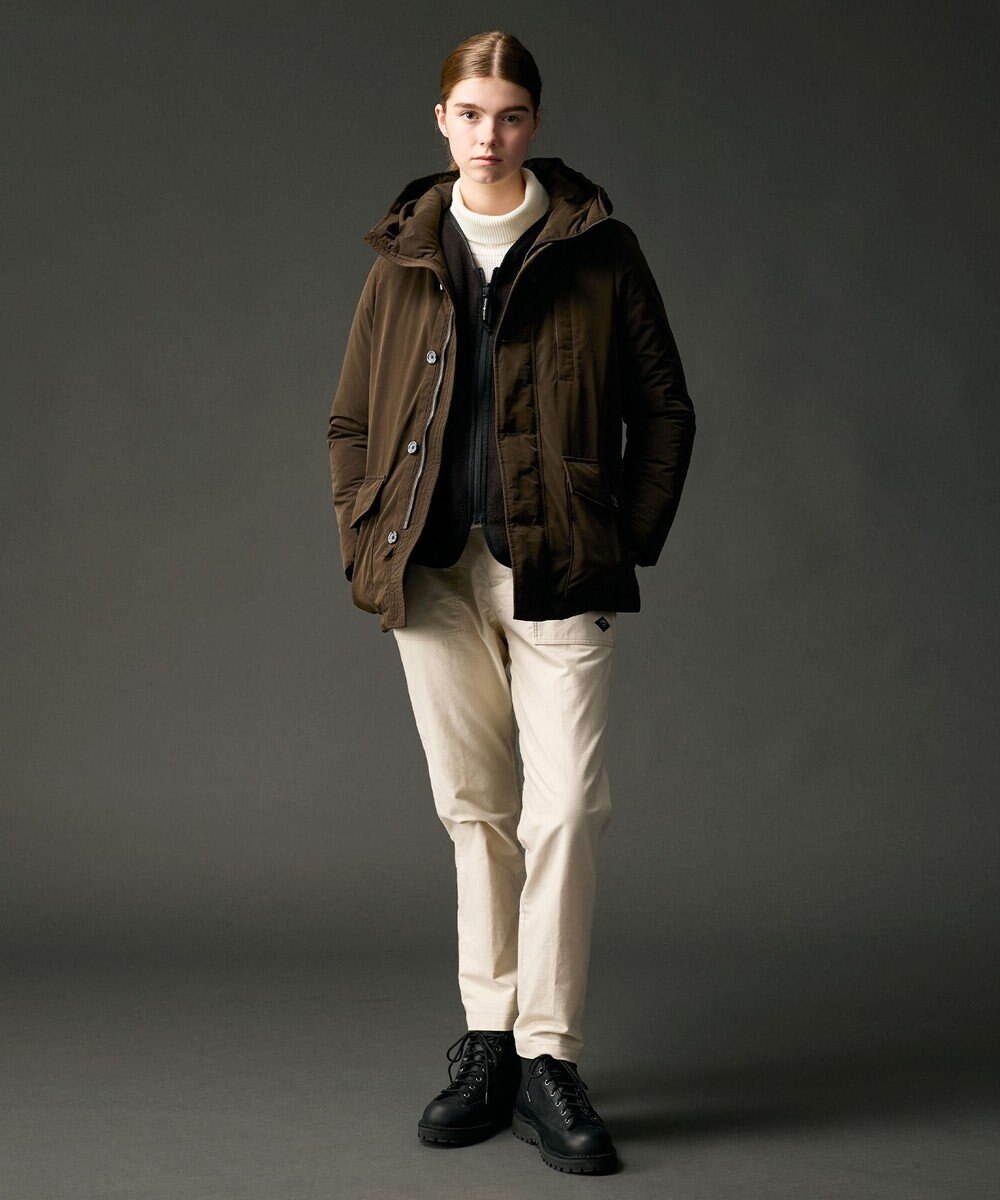 JOSEPH ABBOUD MOUNTAIN 【日本製/ソフト】ソフトウォームワッフル タートルネック Tシャツ 