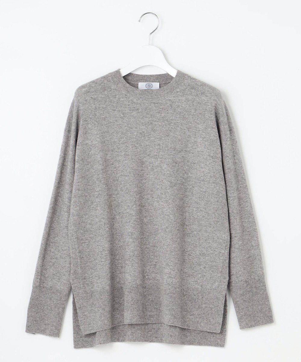 J.PRESS LADIES 【洗える】CASHMERE BLEND クルーネック ニット 