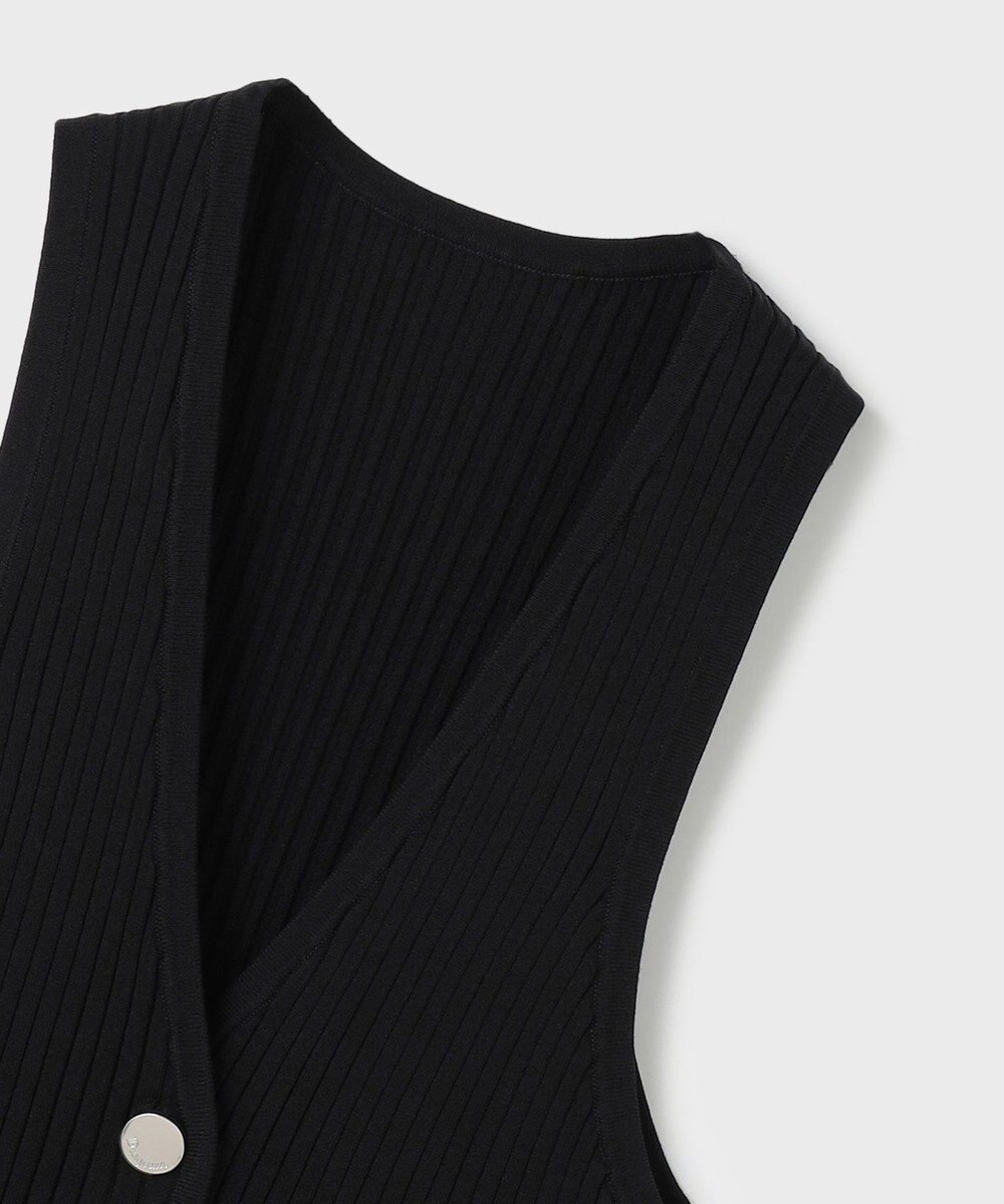 GRACE CONTINENTAL リブニットベスト 