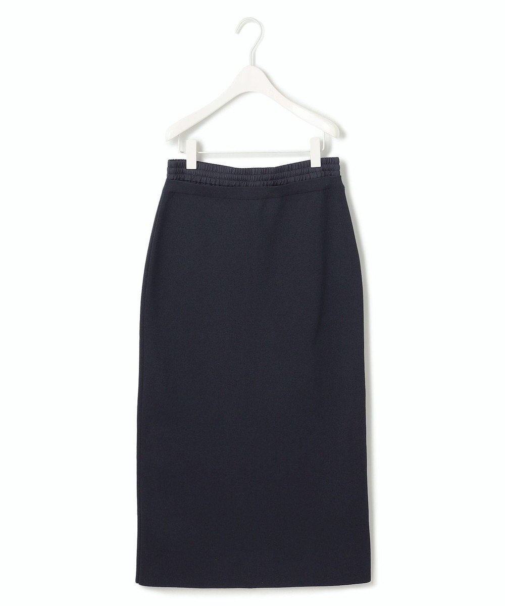 ICB L 【洗える】コットンポリエステルスムース ニットスカート 