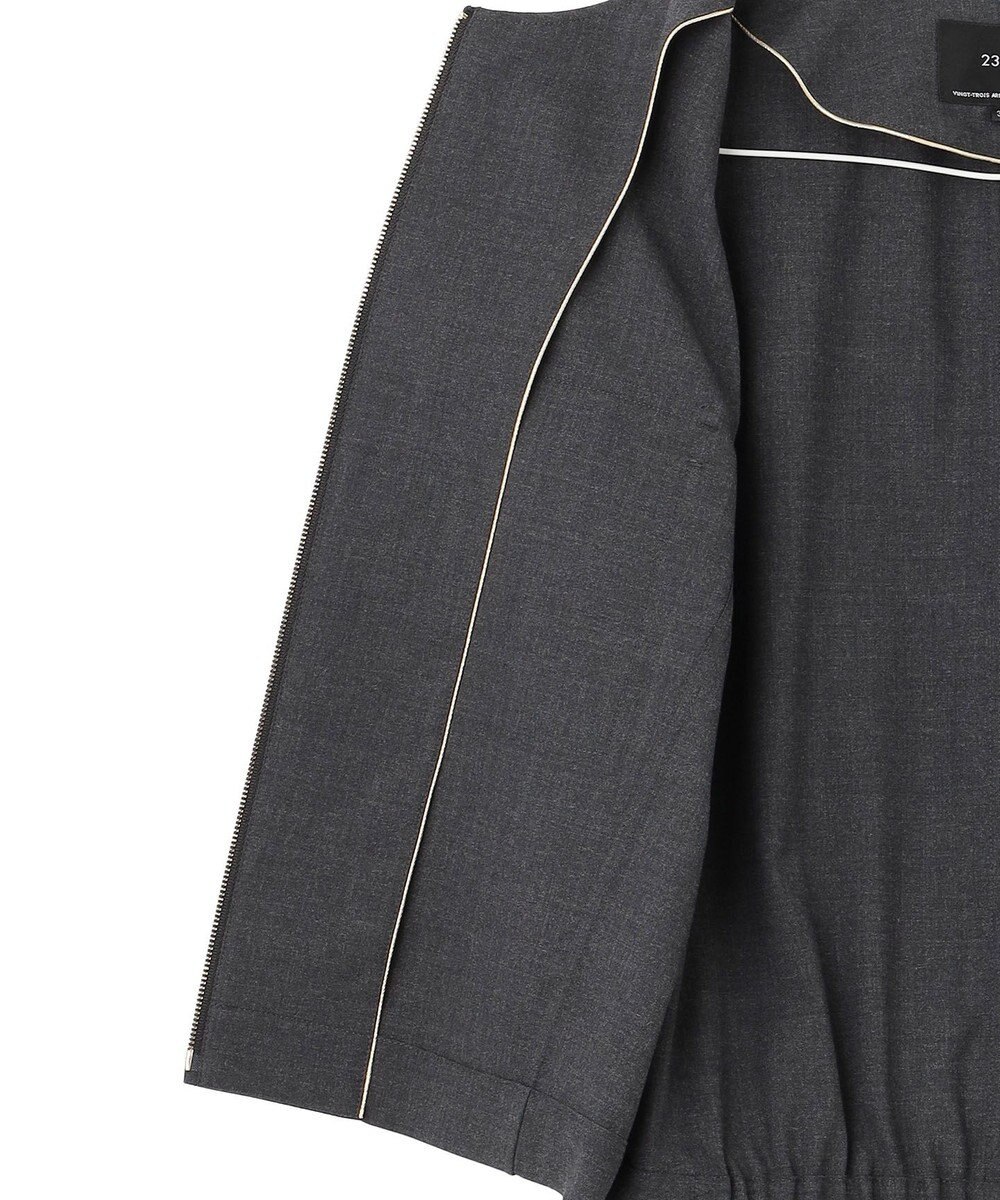 23区 L 【セットアップ対応】TWマットクロス ブルゾン 