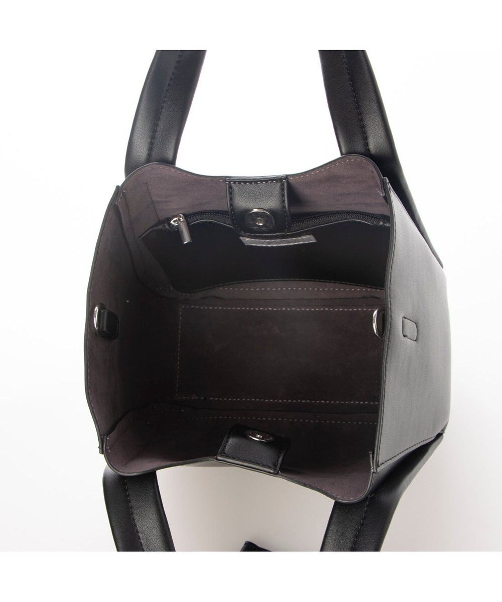 UNBILLION カシュカシュ cachecache / キーチャーム付きラウンドミニ2wayトート 