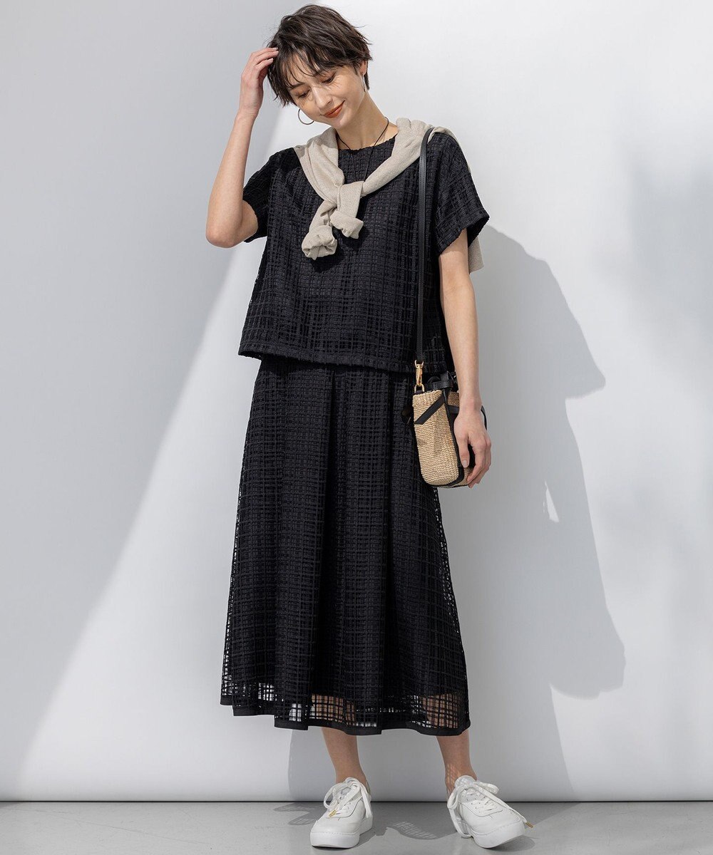 23区 【Oggi6月号掲載】ピュアリネンハイゲージ カーディガン 