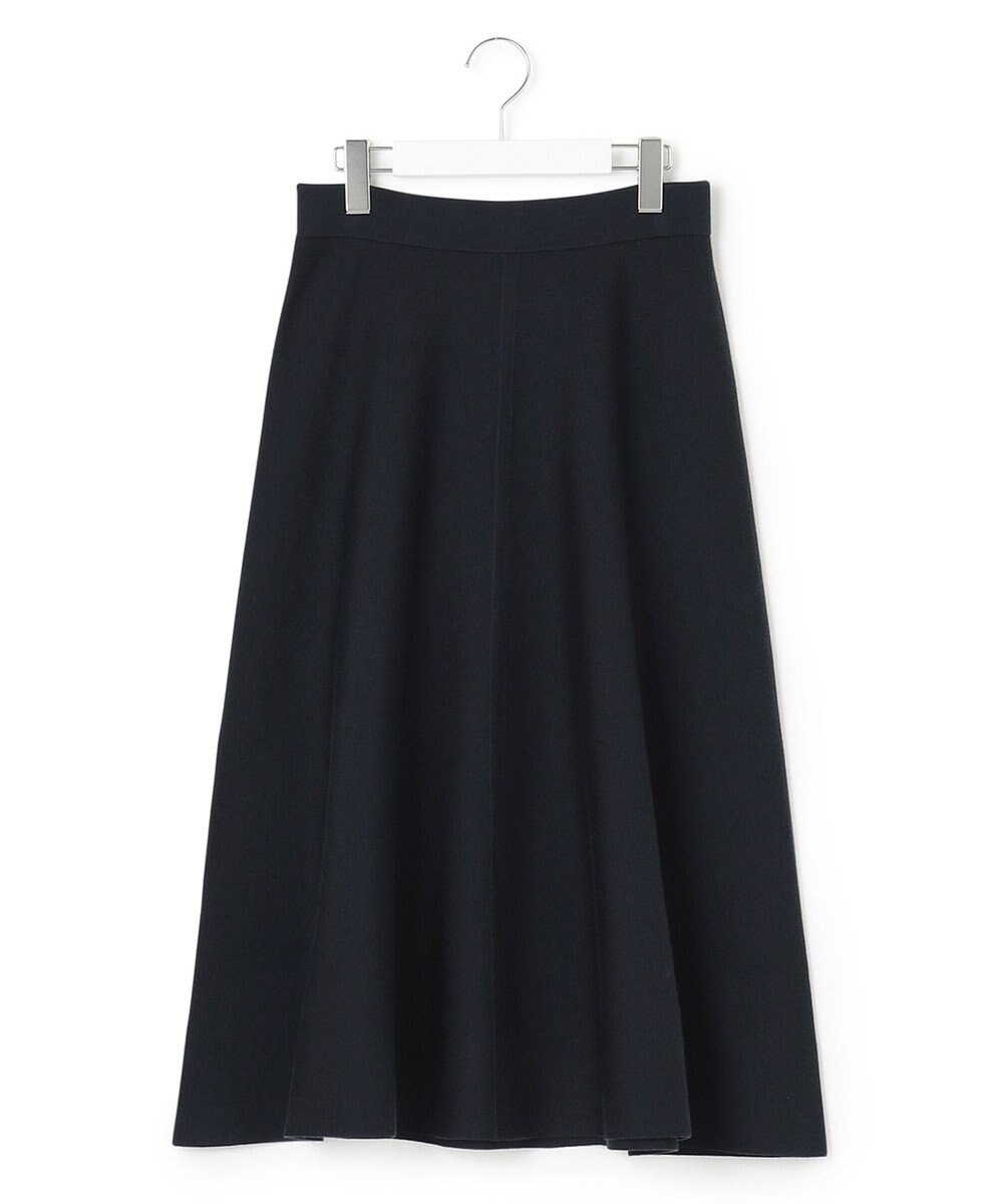 23区 ウールブレンド ニットスカート 
