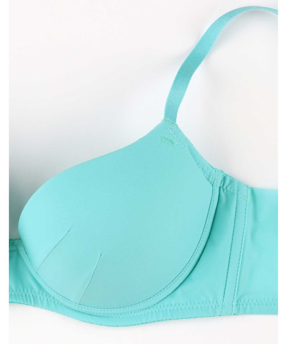 AMPHI 【NAILS INCコラボ】 ノンワイヤーブラ 谷間をメイク 脇高設計 背中をスムージング Aカップあり 【BRAGENIC ブラジェニック スムージングタイプ】 ブラジャー ブラ ワイヤレス BMI245 アンフィ／ワコール 