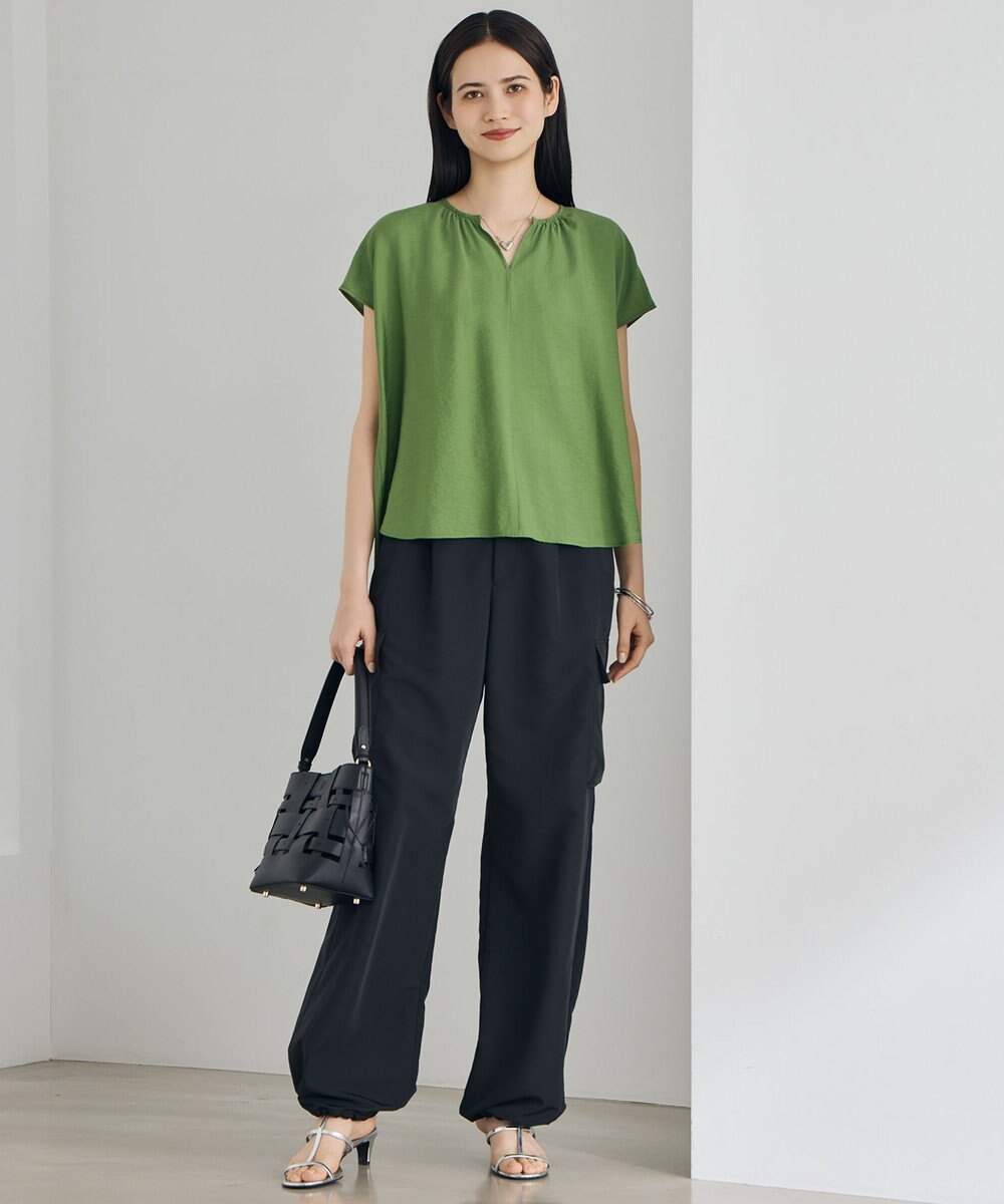 自由区 【SHIHOさん着用】ハイカウントカーゴ パンツ 