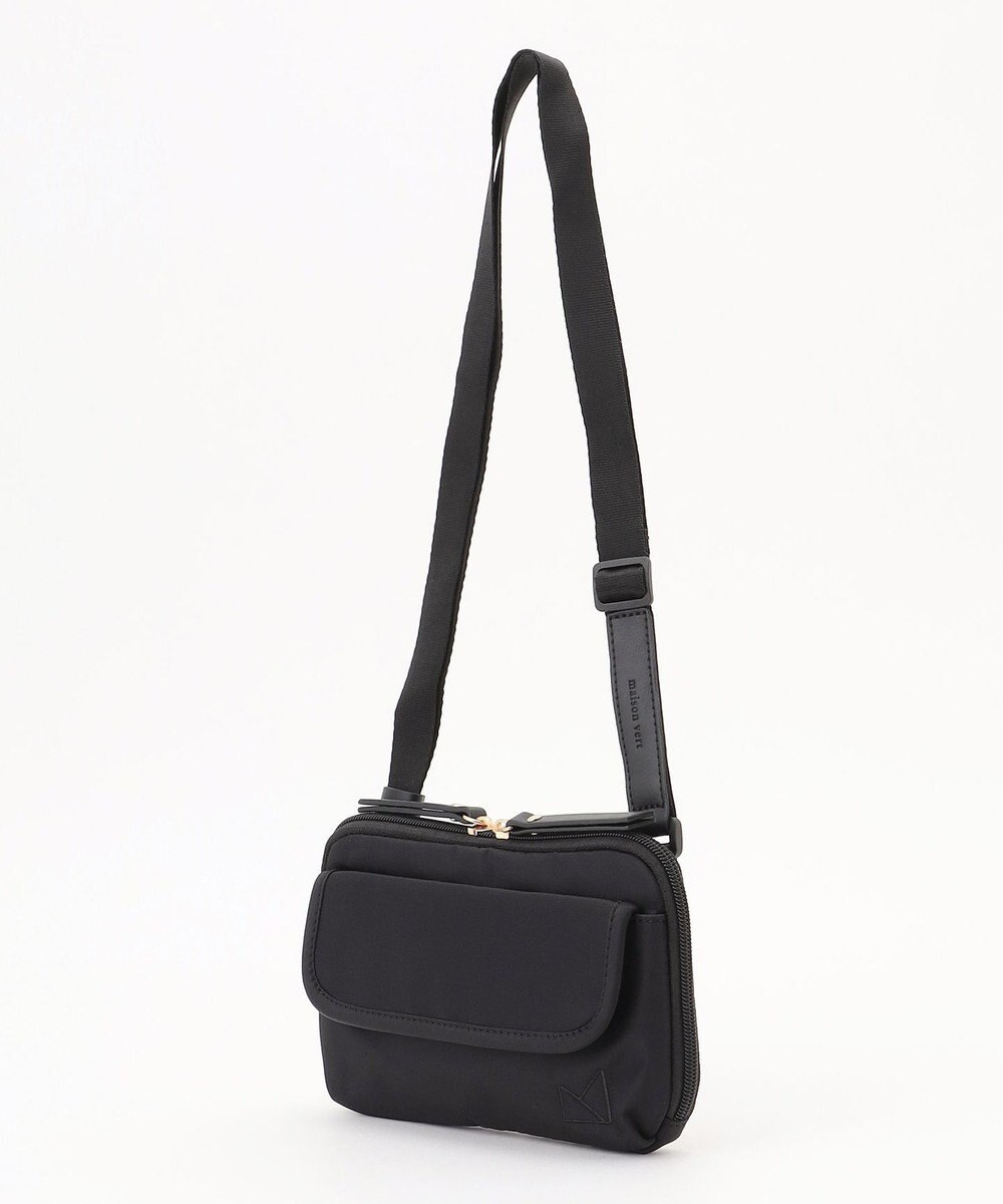 LA BAGAGERIE 【maison vert】 【撥水】撥水ナイロン多機能ポシェット 