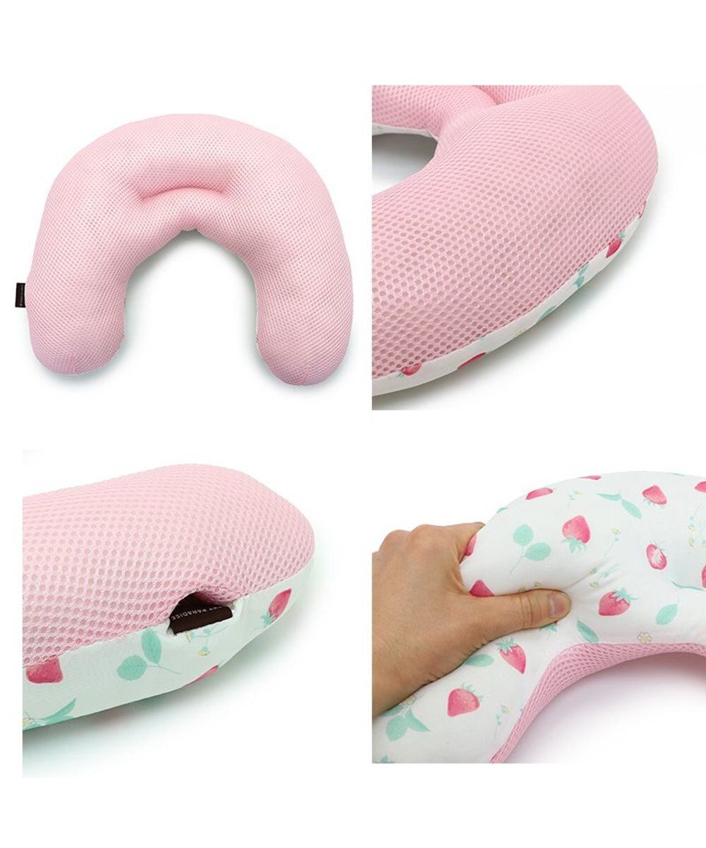PET PARADISE ペットパラダイス クール ピロー 《いちご＆お花柄》 