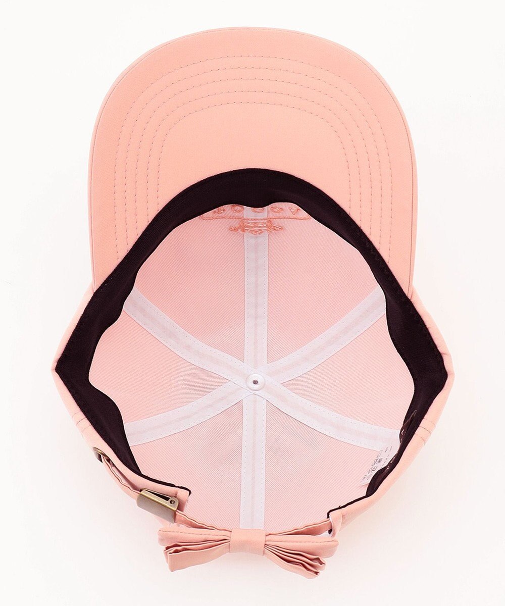 TOCCA 【UV90%以上カット・吸水速乾・接触冷感・抗菌防臭・洗える・サイズ調整可・リボン取り外し可】LOGO RIBBON CAP キャップ 