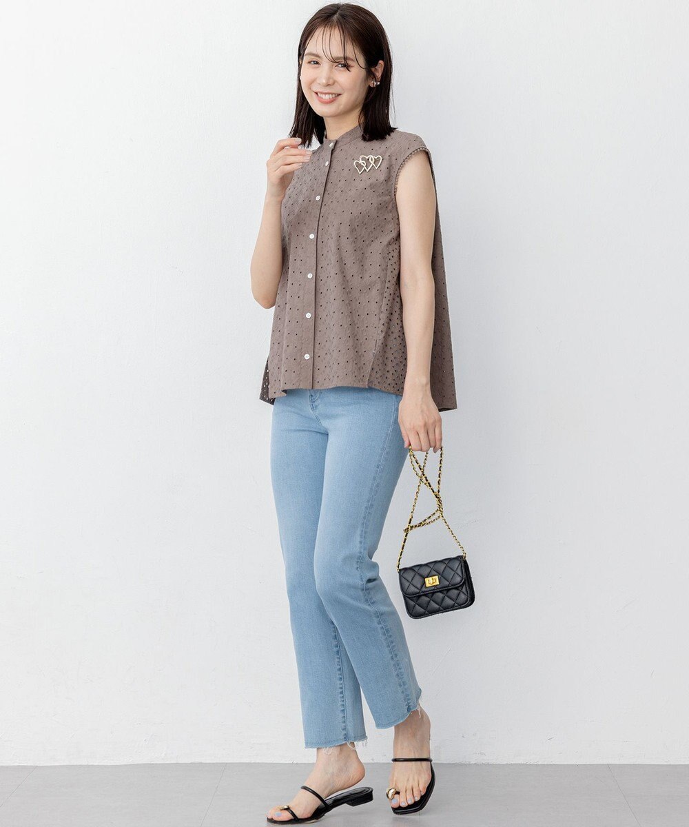 組曲 ミッドデニム パンツ 