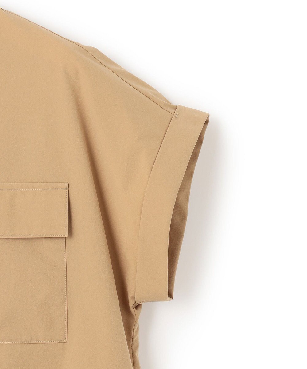 ICB 【接触冷感・UVカット・撥水・洗える】 プルーフ4WAYタフタ ブラウス 