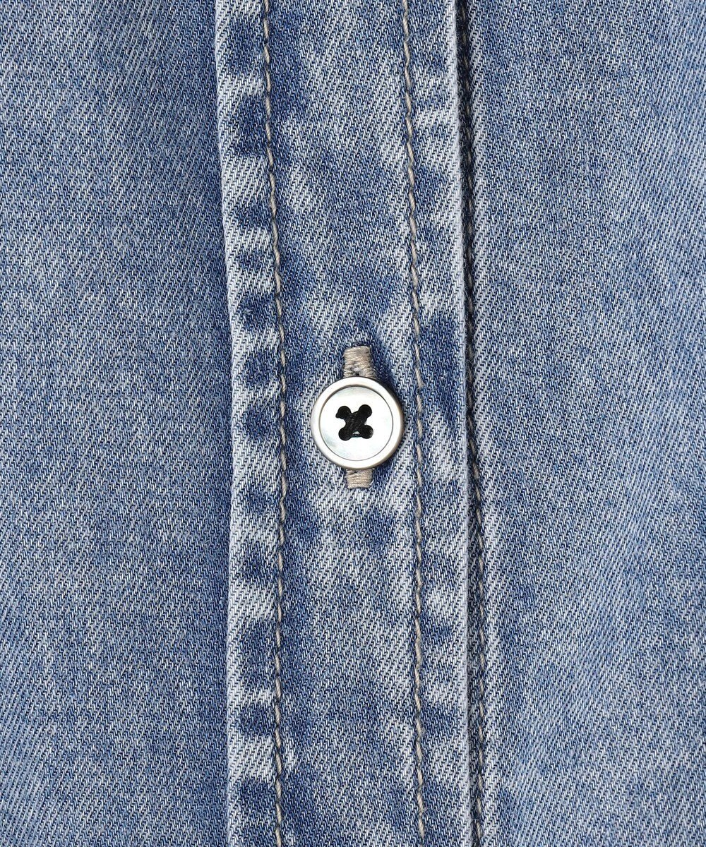 UNFILO 【UNFILO DENIM LIGHT】 クロップドシャツ 