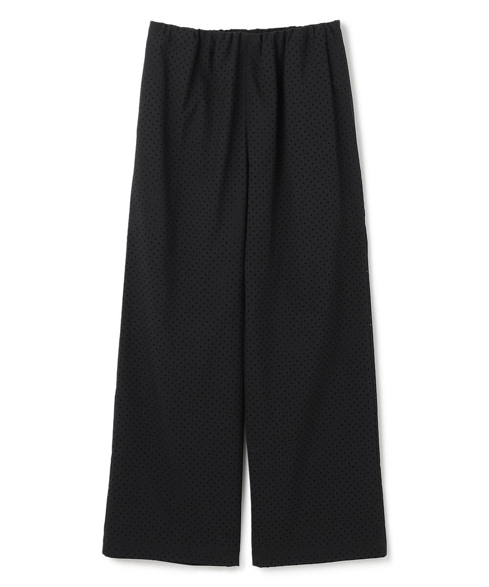 BEIGE， 【洗える】PICCOLO / パンチングドットイージーワイドパンツ 