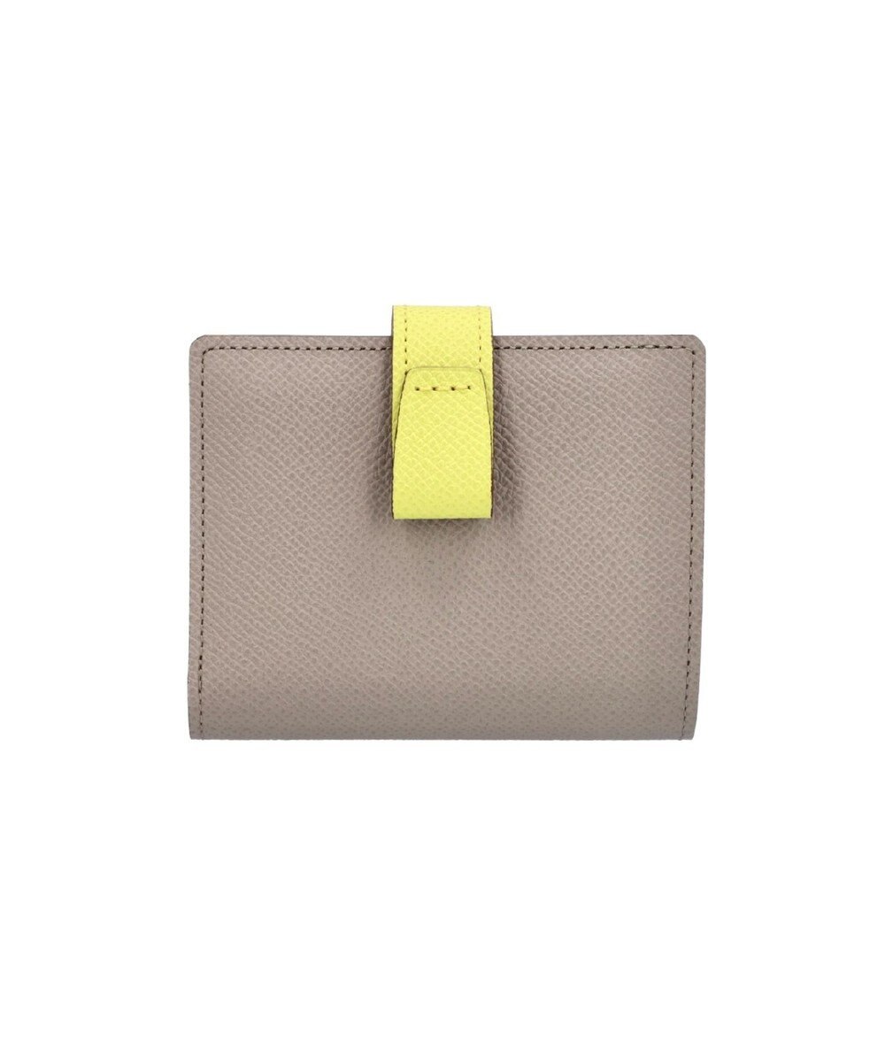 Atelier nuu 日本製 本革 バイカラーnoble 二つ折れウォレット 