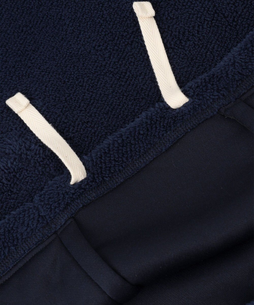 JOSEPH ABBOUD MOUNTAIN 【SPACE／UNISEX】ボアソリッド プルオーバー 