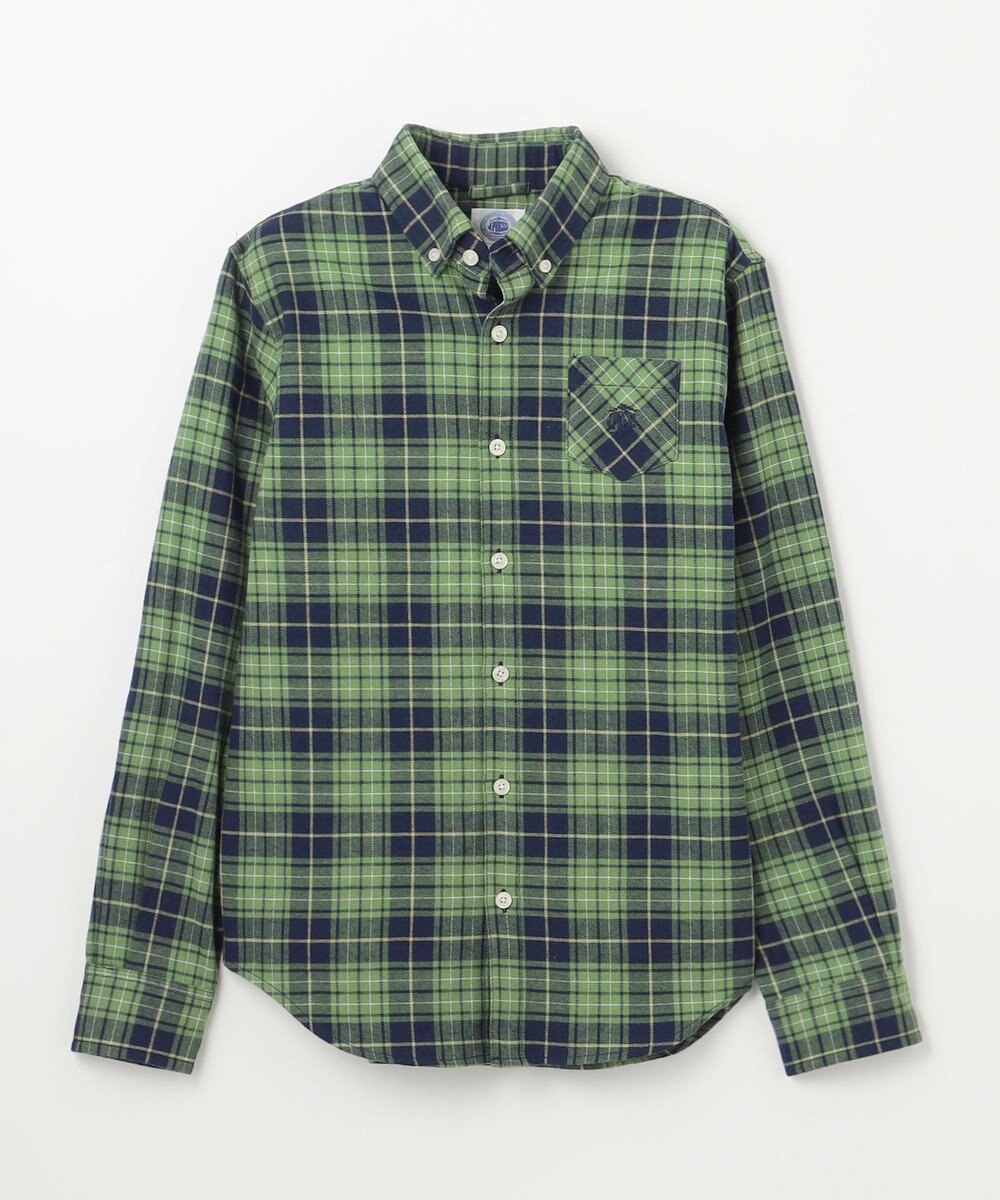 J.PRESS KIDS 【140-170cm】起毛チェックシャツ 