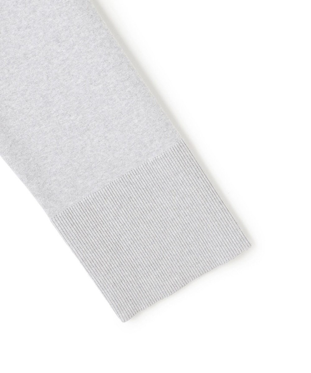 uncrave スウェットライクニット スキッパートップス 