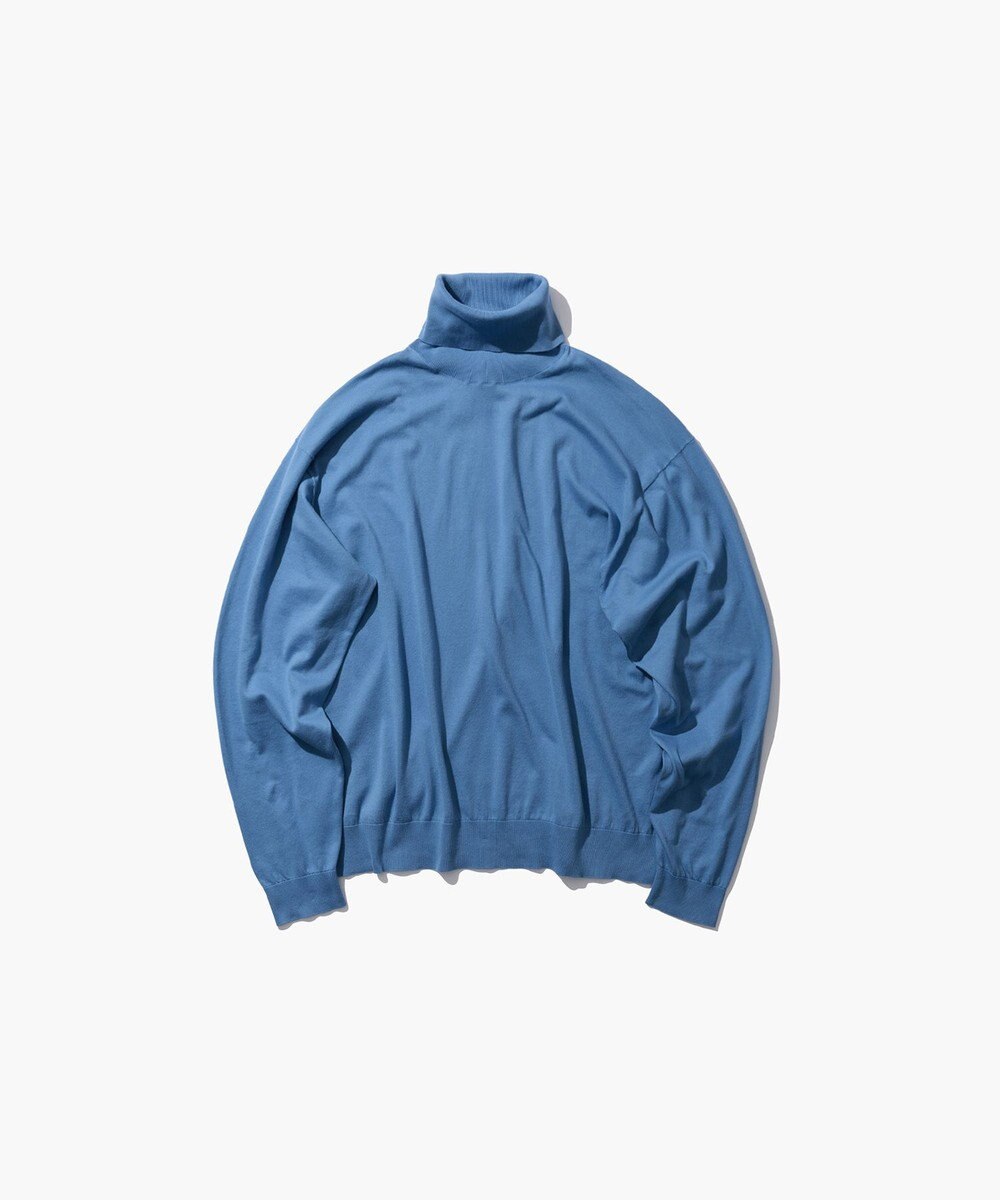 ATON SMOOTH SUVIN | タートルネックセーター - UNISEX 