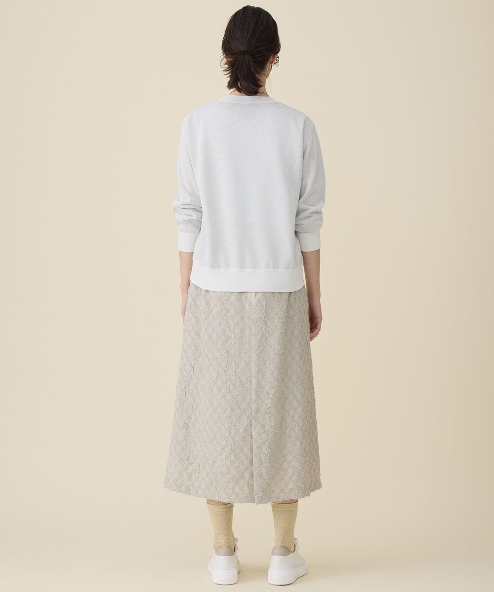 自由区 L グラフィックジャカード ニット 