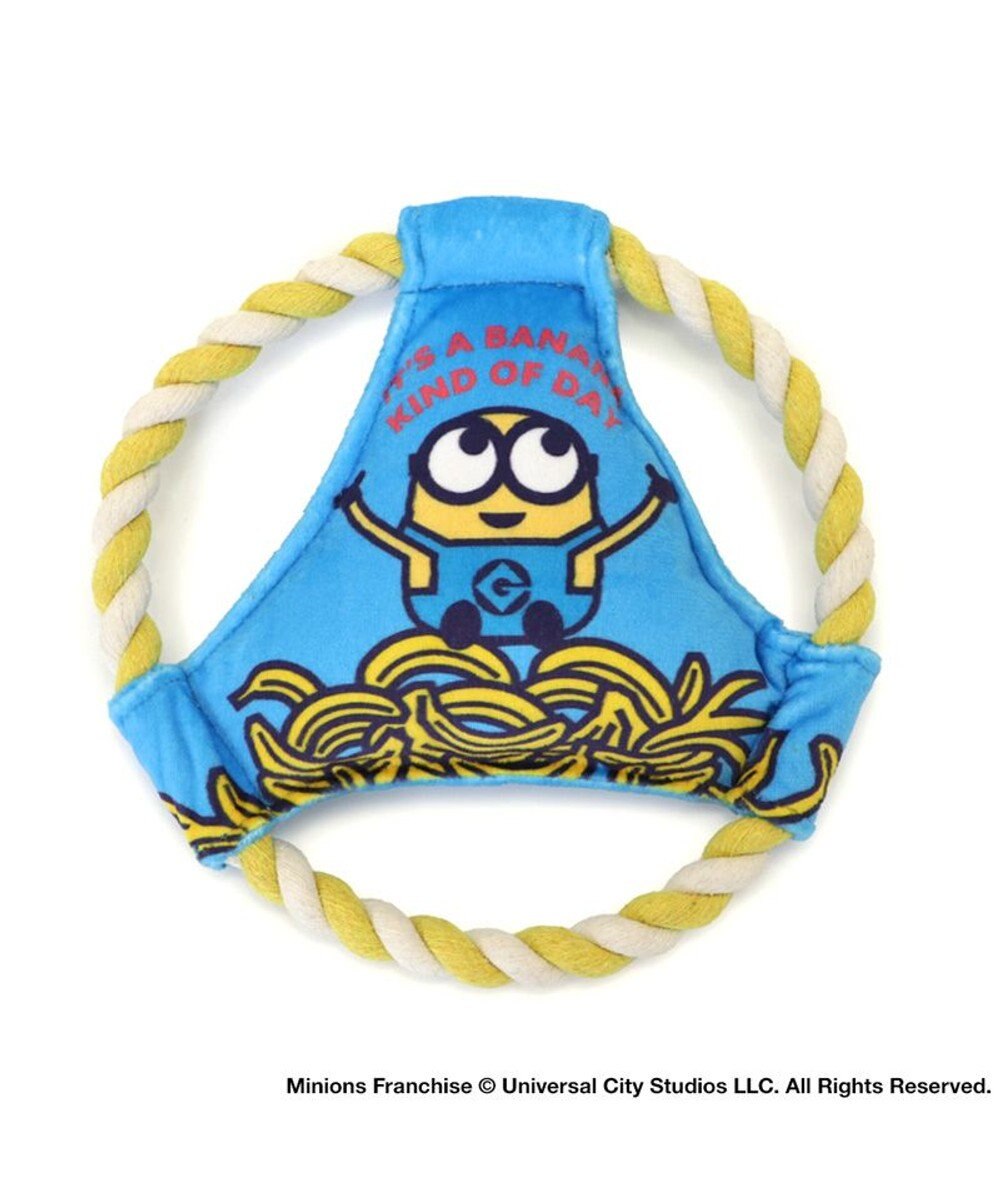 PET PARADISE ミニオン ロープフリスビー トイ 