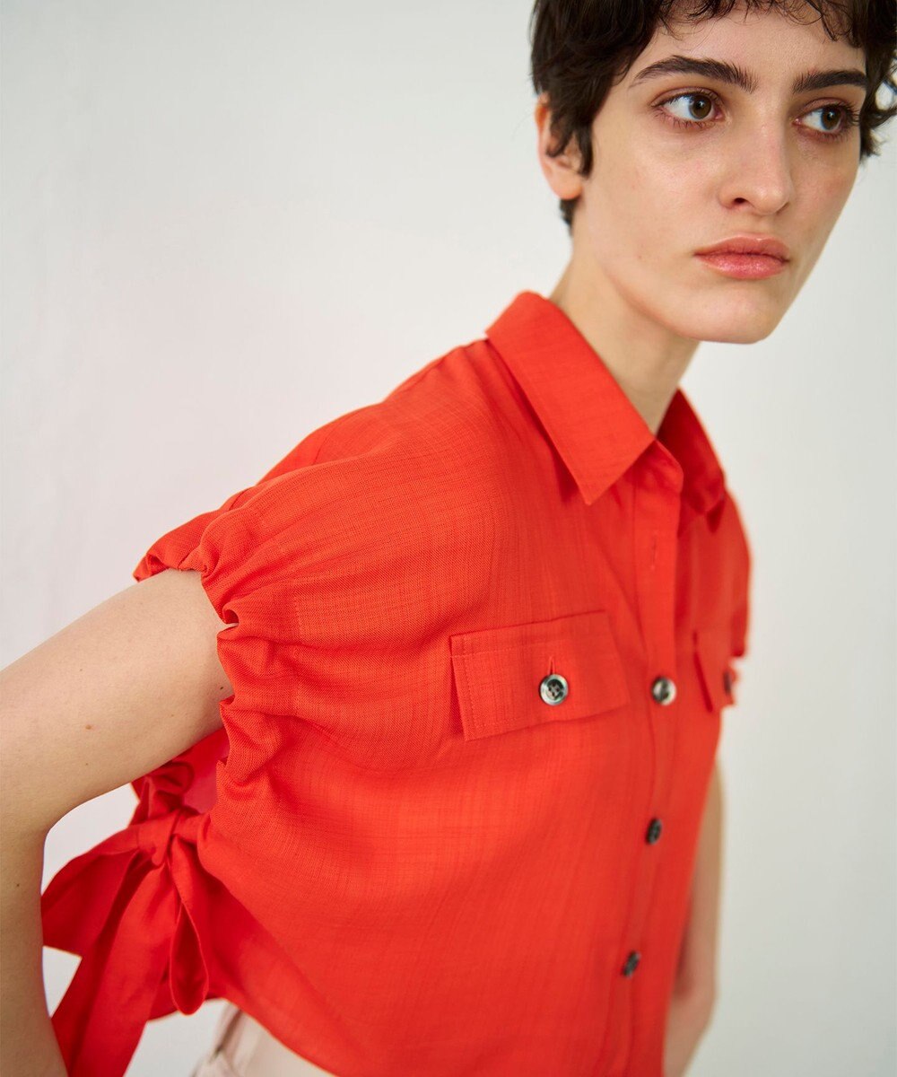 GRACE CONTINENTAL ショートポンチョシャツ 