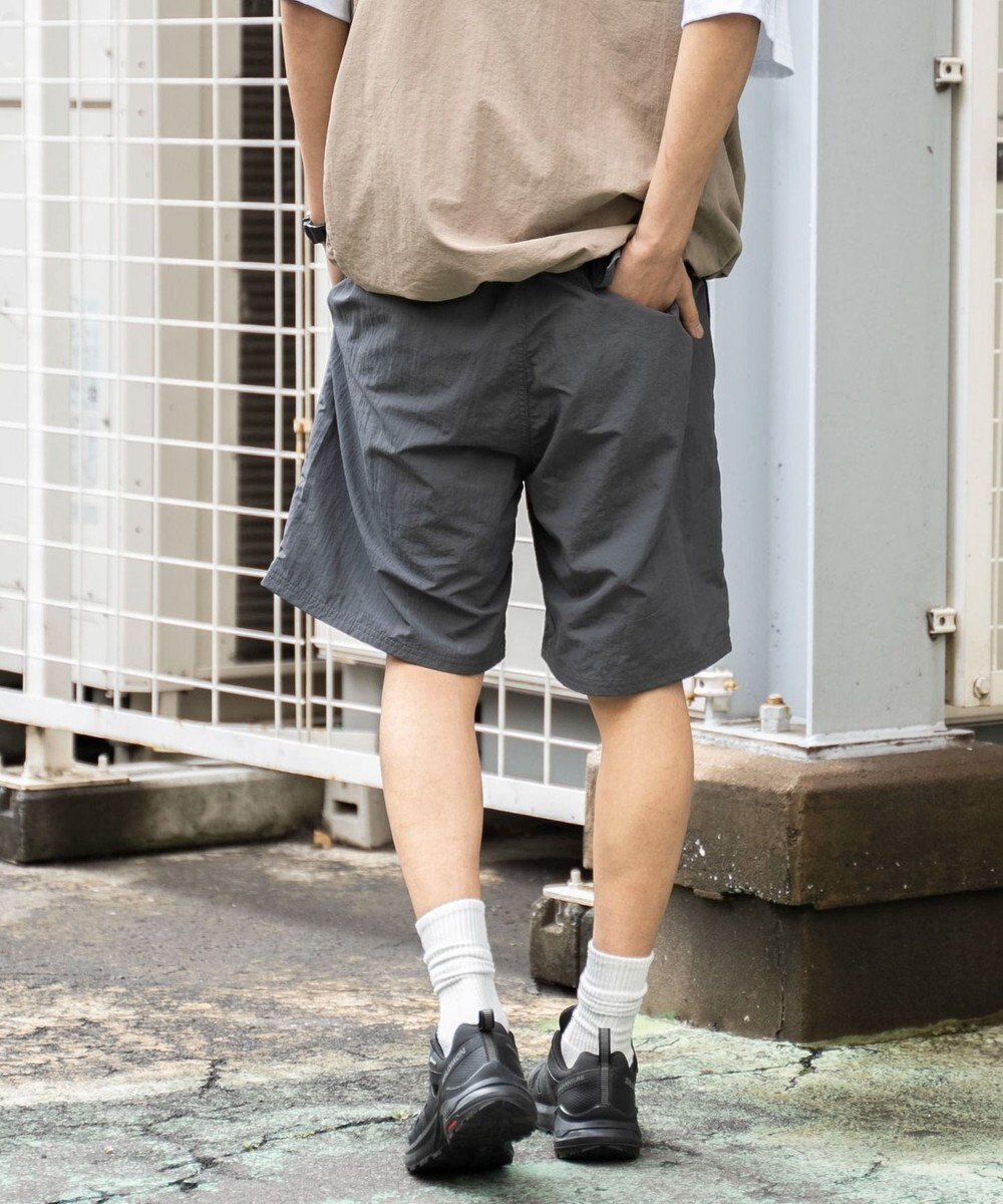 WEGO 【速乾/ウエストゴム/SMLサイズ】ナイロンイージーショーツ 