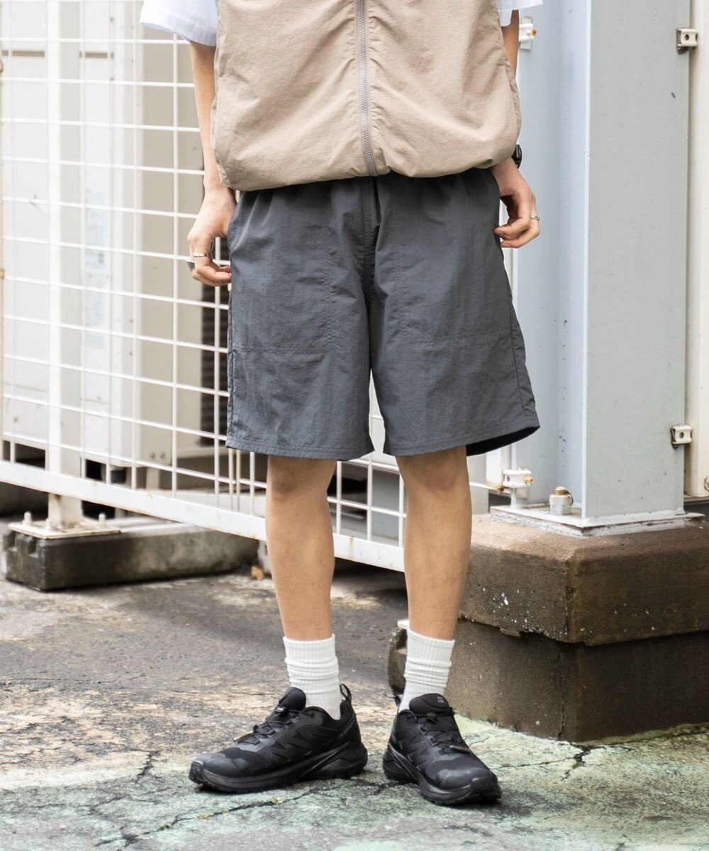 WEGO 【速乾/ウエストゴム/SMLサイズ】ナイロンイージーショーツ 