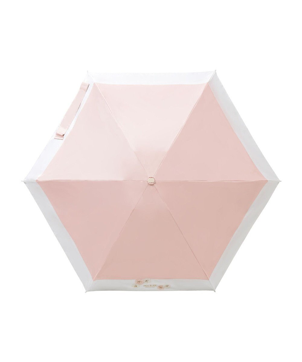 MOONBAT 【WEB限定/一級遮光99.99%】晴雨兼用折りたたみ日傘 ポール&ジョー(PAUL & JOE ACCESSOIRES)クリザンテーム/バイカラー 雨の日OK 遮熱 簡単開閉 UV 晴雨兼用 
