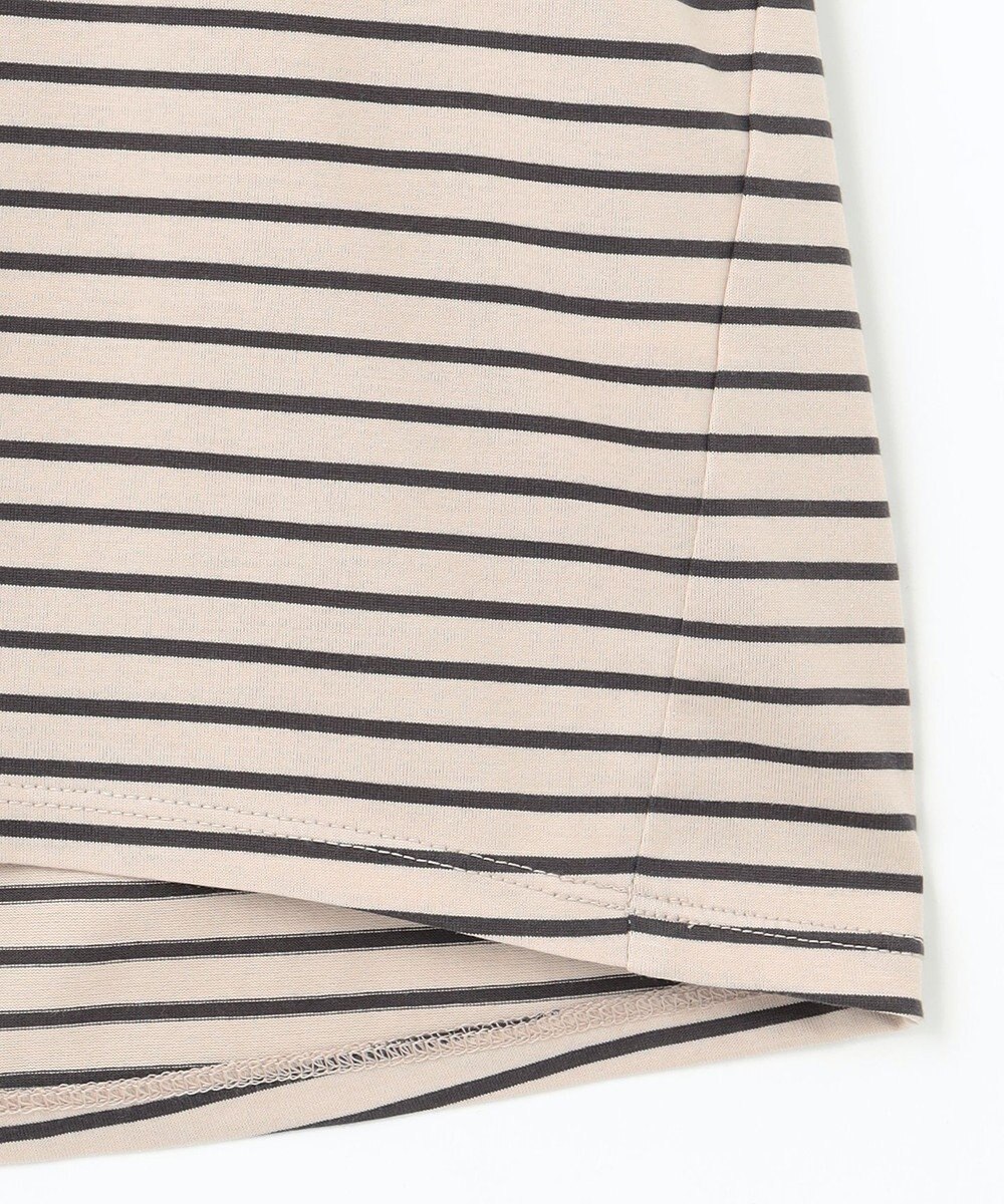 J.PRESS LADIES L パネルボーダー ドルマンスリーブ カットソー 