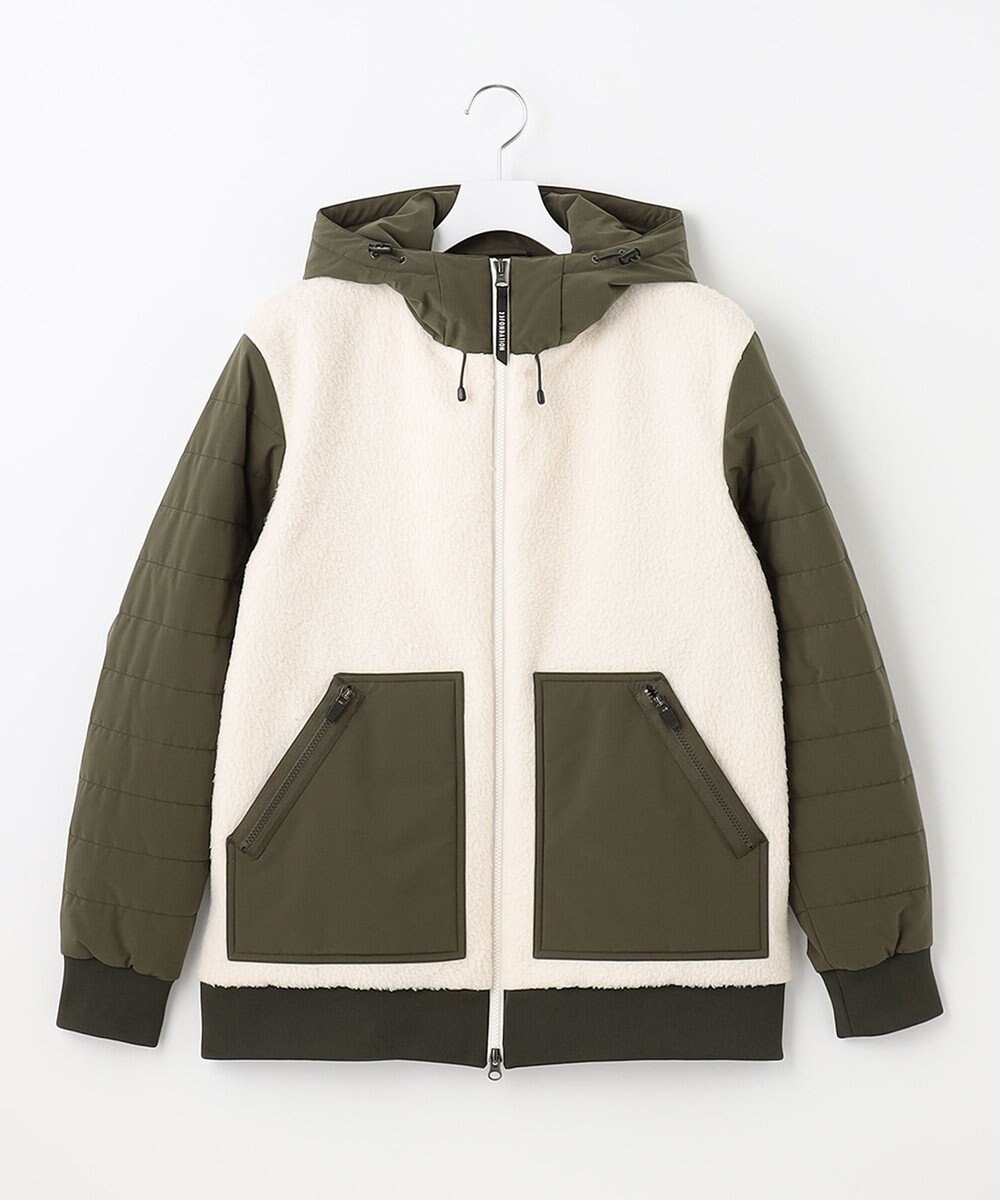 23区GOLF 今季の一押しブルゾン【洗える】【23Fondation/MEN】コンビ フーディブルゾン 