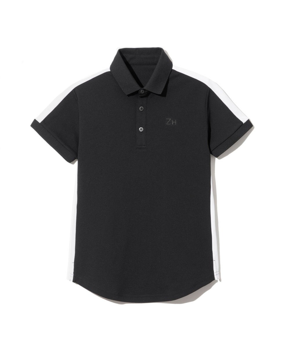 ZERO HALLIBURTON 【吸汗速乾・UVケア】 鹿の子 ラウンドヘムポロシャツ ZHG-W4A 1a 82871 ゴルフウェア 