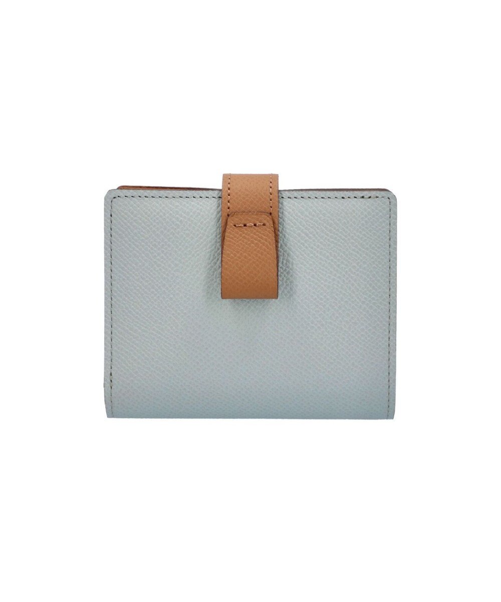 Atelier nuu 日本製 本革 バイカラーnoble 二つ折れウォレット 