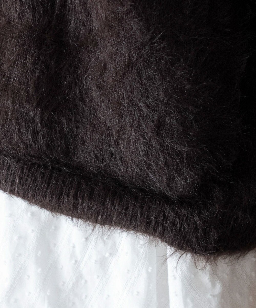 WEGO 【25年秋冬新作/WEB限定】別注USPOLOシャギーニットカーデ 