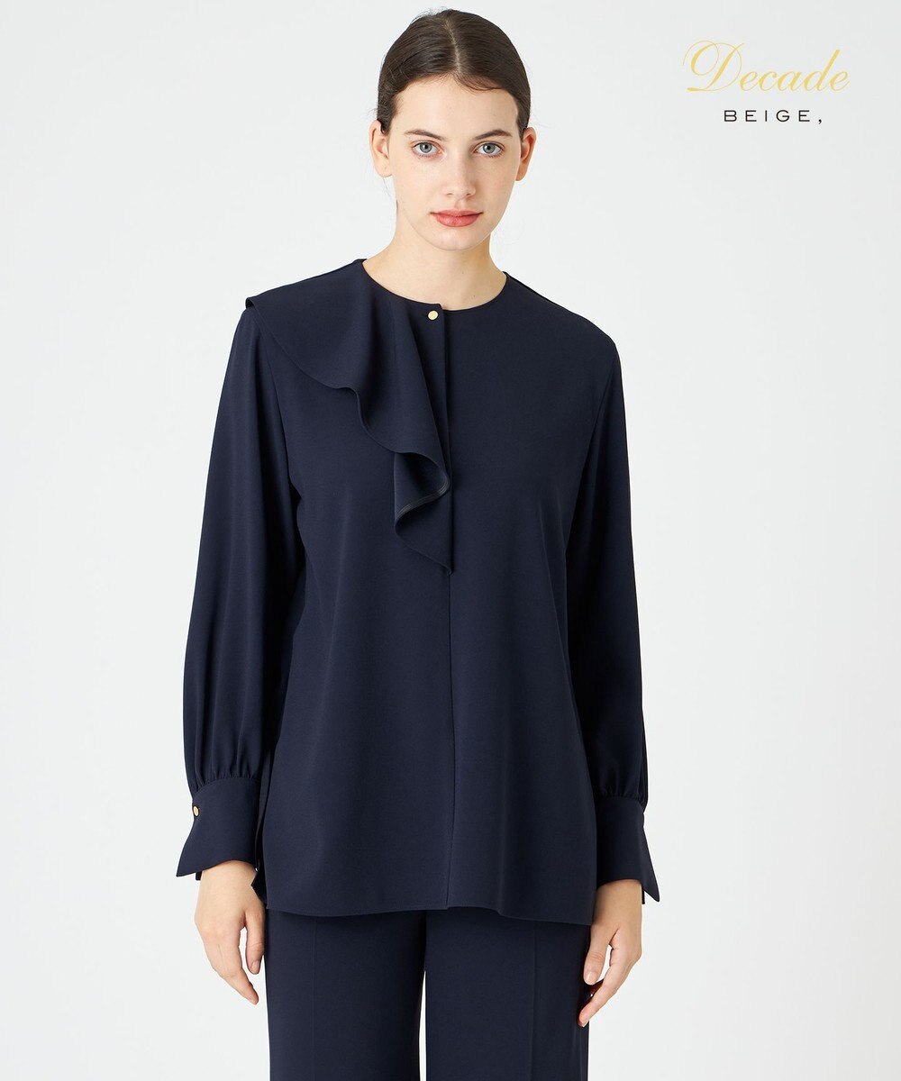 BEIGE， CINDY / アシンメトリーブラウス 