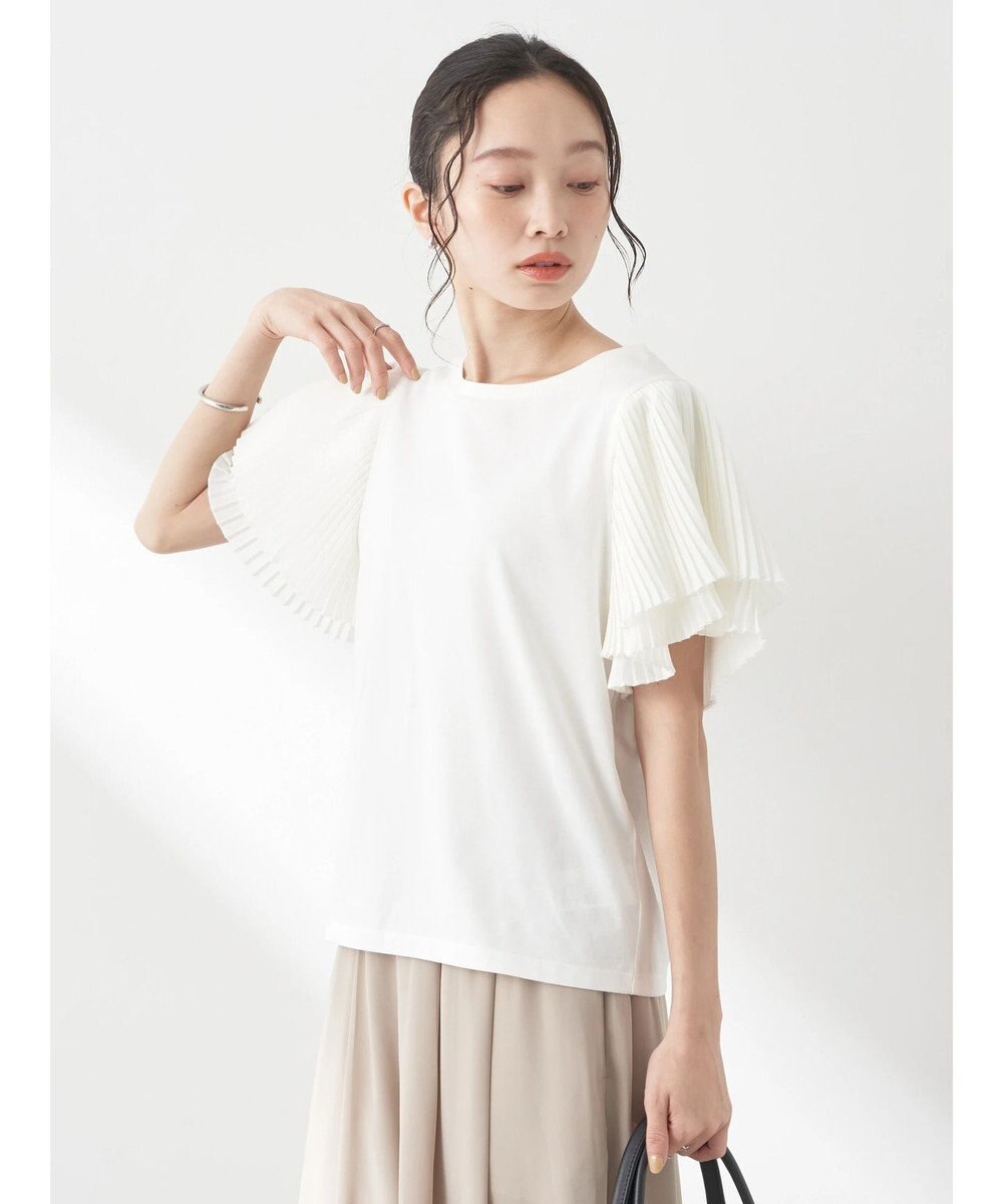 earth music&ecology プリーツフレアプルオーバー 