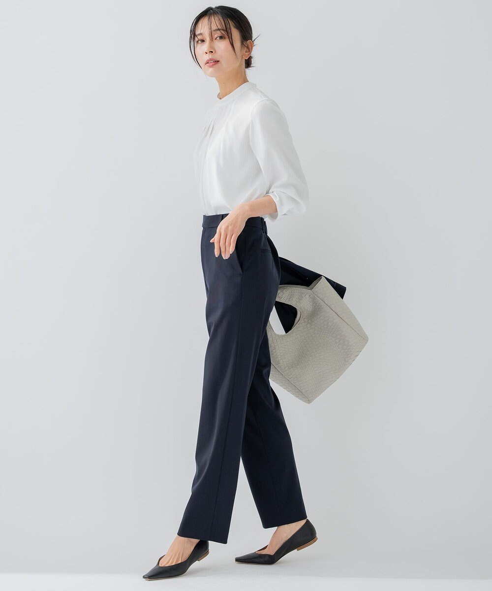 23区 L 【セットアップ対応/洗える】ストレッチポンチ パンツ 