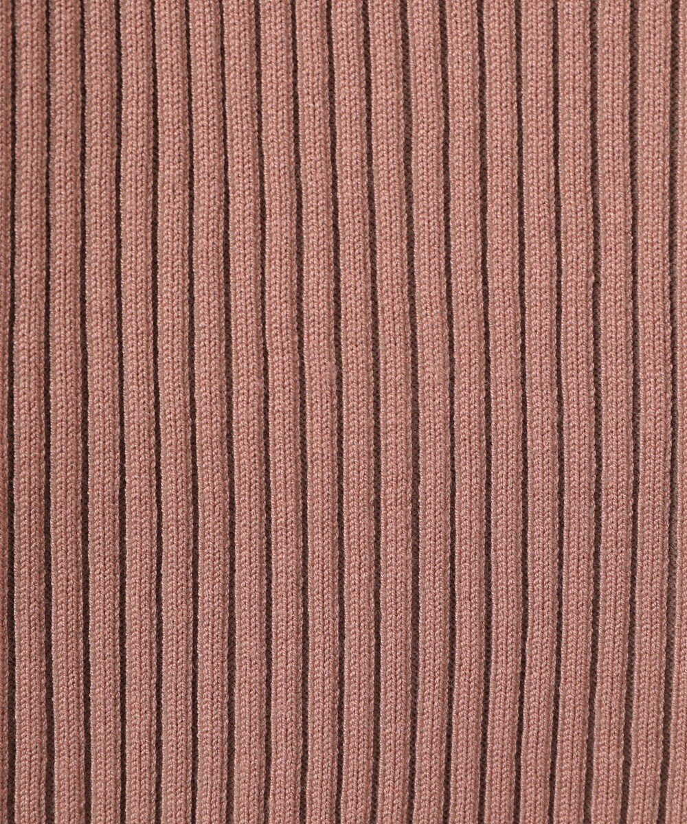 Green Parks 配色リブＺｉｐニットカーディガン 