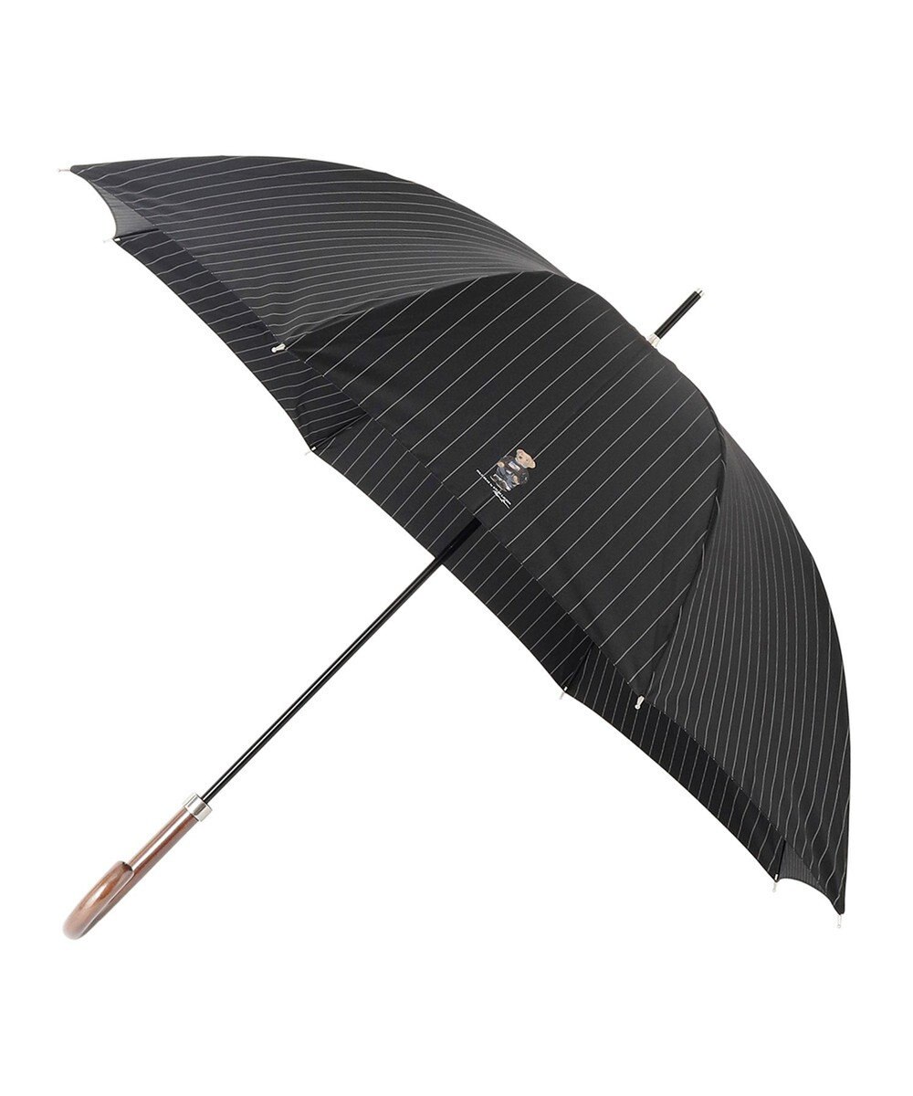 MOONBAT POLO RALPH LAUREN メンズ 長傘 ストライプ×BEAR 65cm 