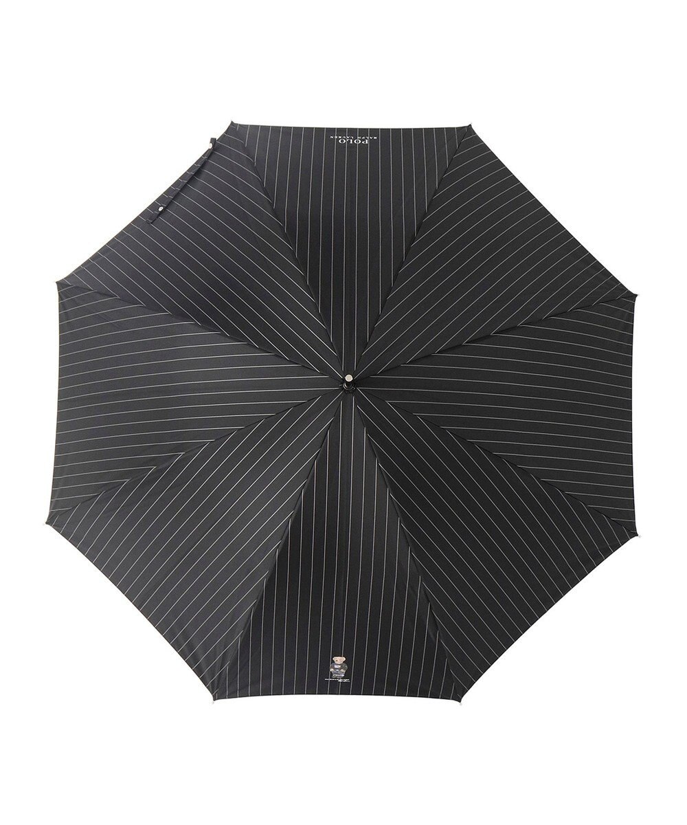 MOONBAT POLO RALPH LAUREN メンズ 長傘 ストライプ×BEAR 65cm 