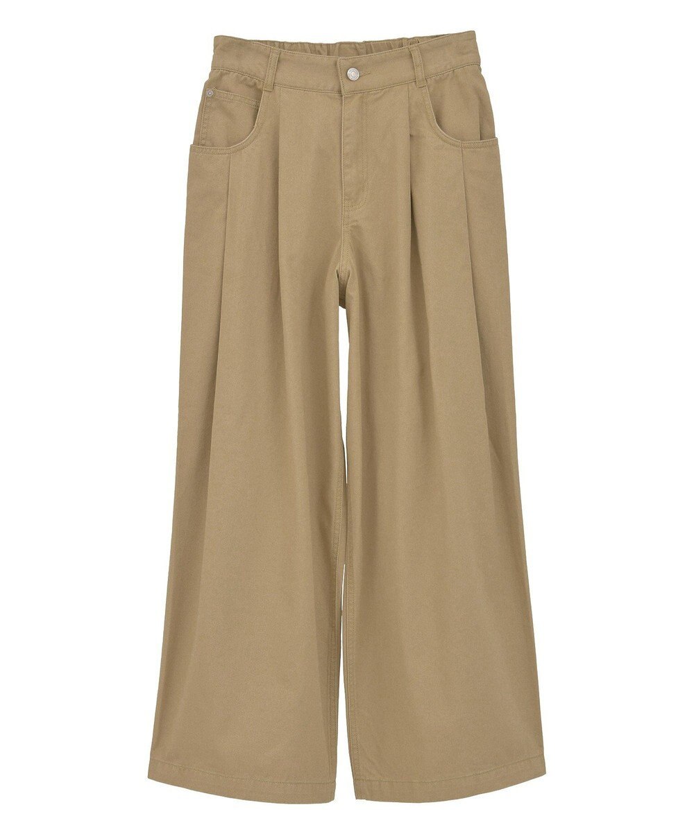 Green Parks チノタックワイドパンツ 