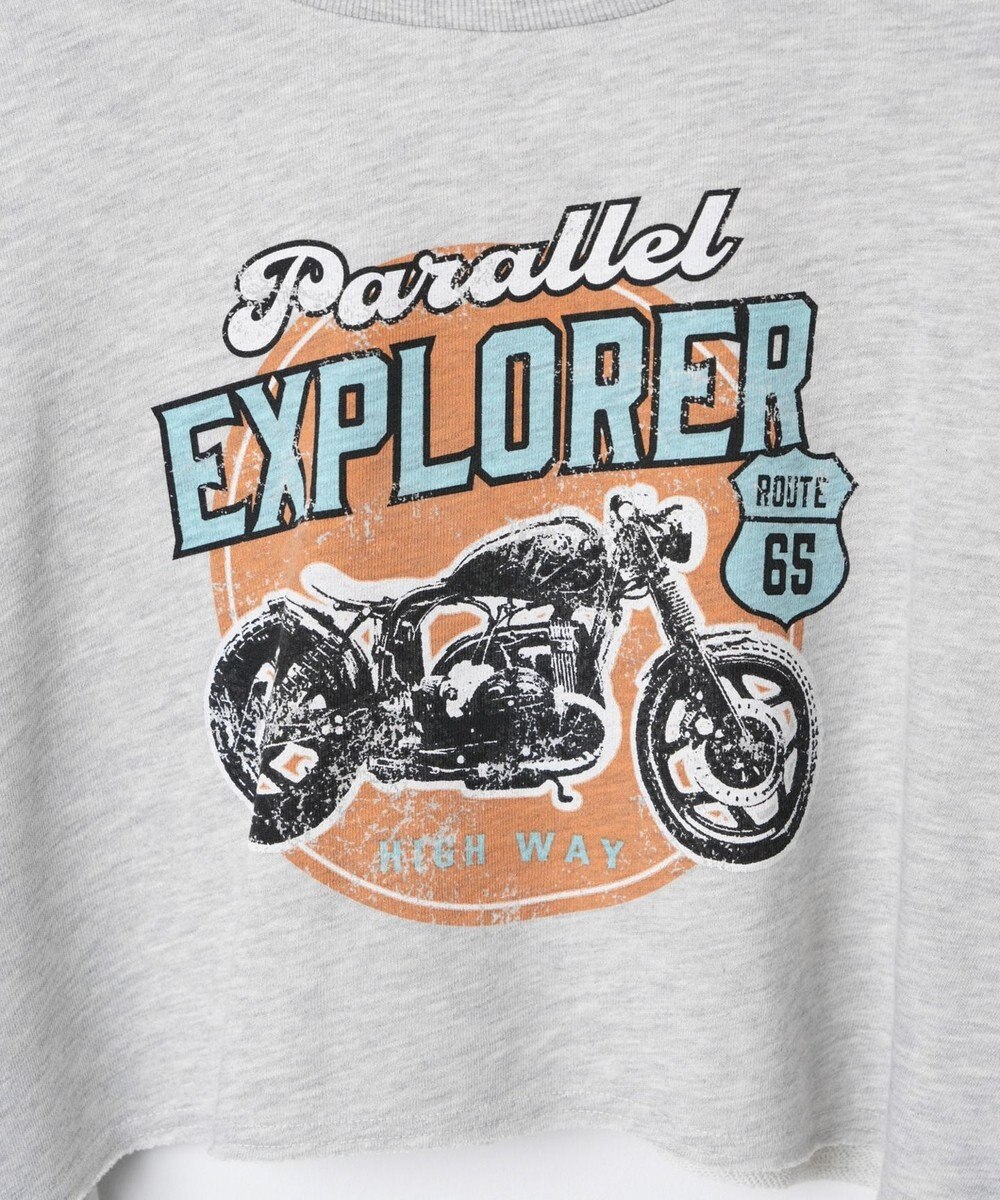 WEGO ヴィンテージライクショートスウェット 