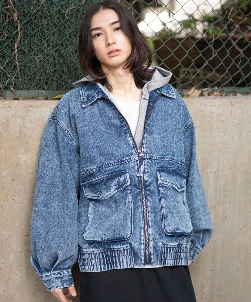 WEGO 【ユニセックス着用ITEM/MLサイズ展開】フライトジャケット 