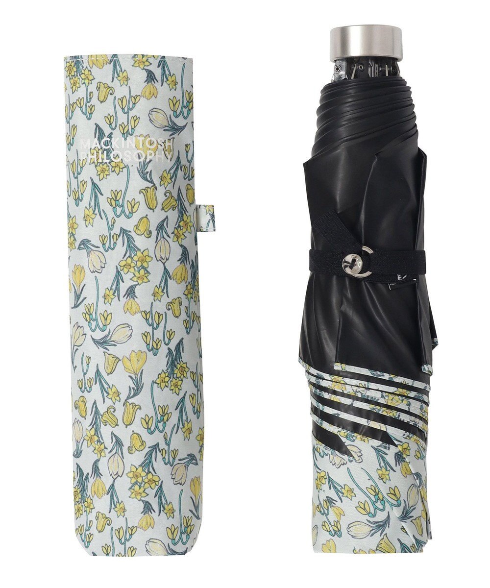 MOONBAT 【シリーズ累計22万本突破】MACKINTOSH PHILOSOPHY 遮光 晴雨兼用 折りたたみ日傘 軽量 ボーダー 